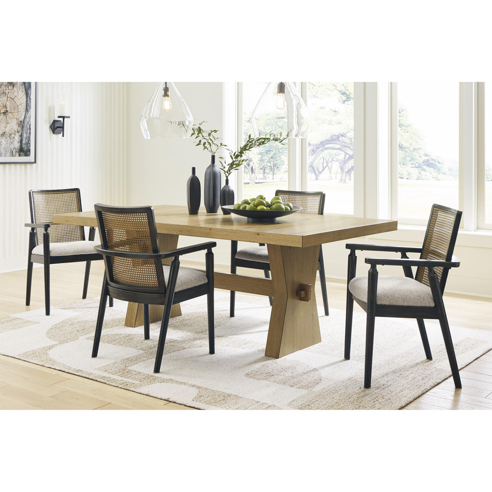  Signature Design by Ashley Galliden D841-02A Dining Upholstered Arm Chair IMAGE 8
