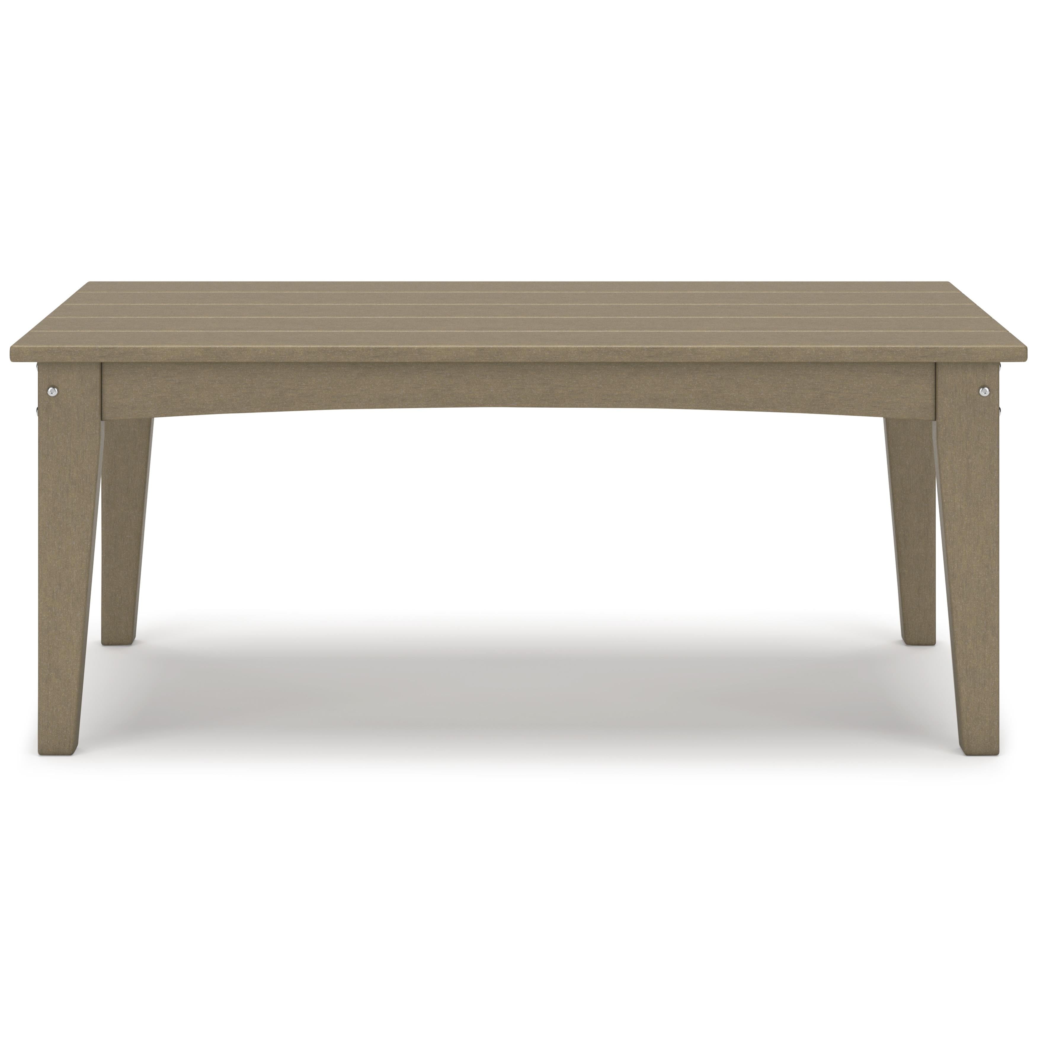  Signature Design by Ashley Hyland wave P114-701 Rectangular Cocktail Table IMAGE 2
