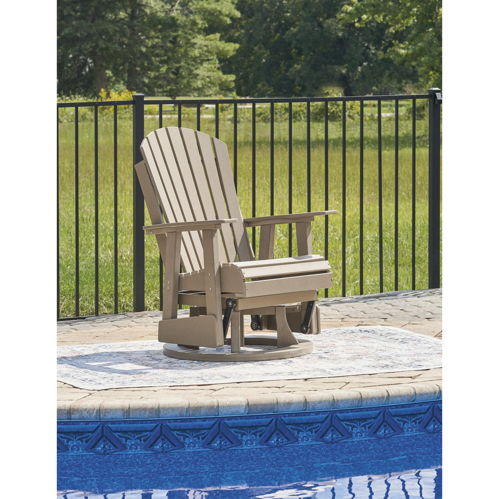 Signature Design by Ashley Hyland wave P114-820 Swivel Glider Chair IMAGE 5