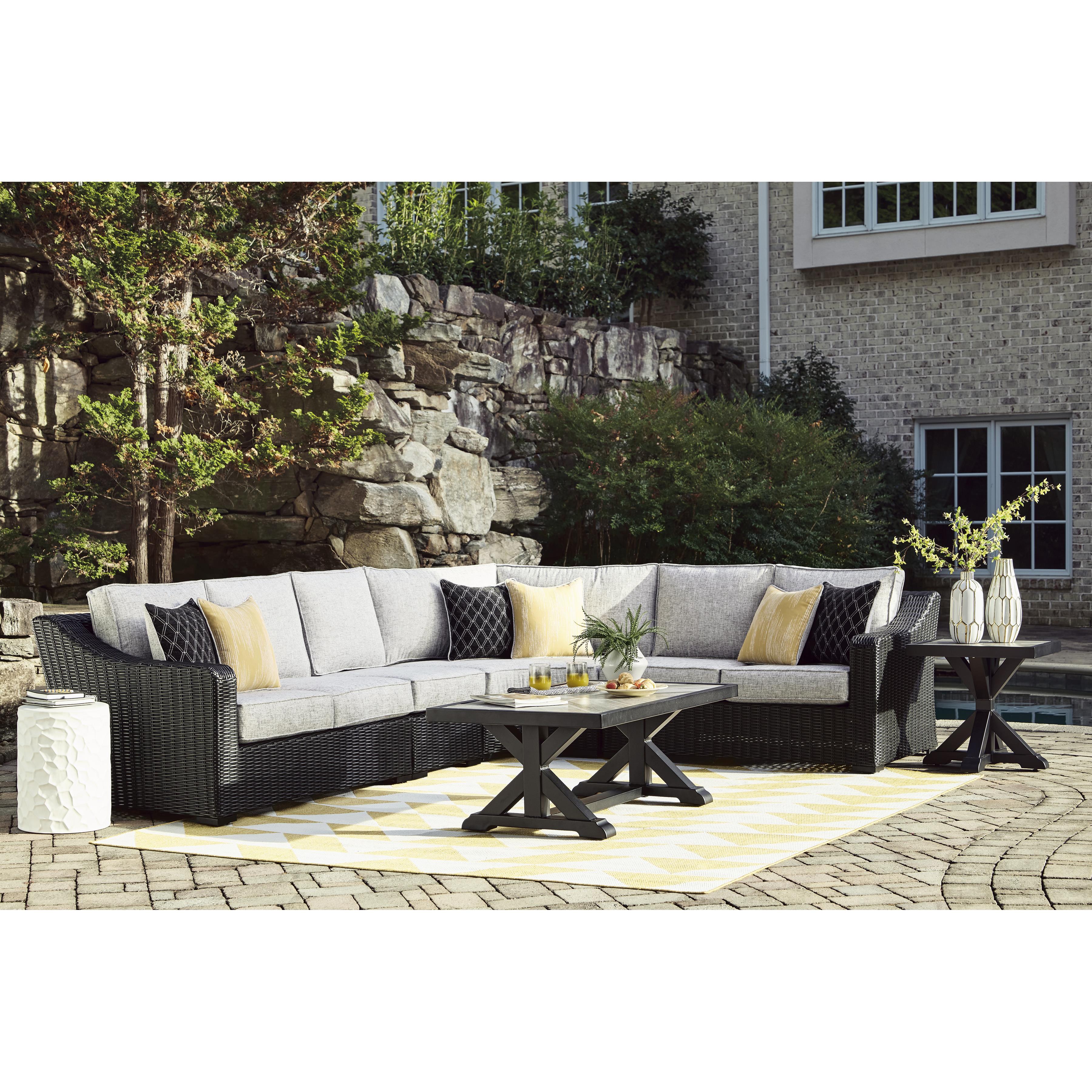  Signature Design by Ashley Beachcroft P792-702 Square End Table IMAGE 7