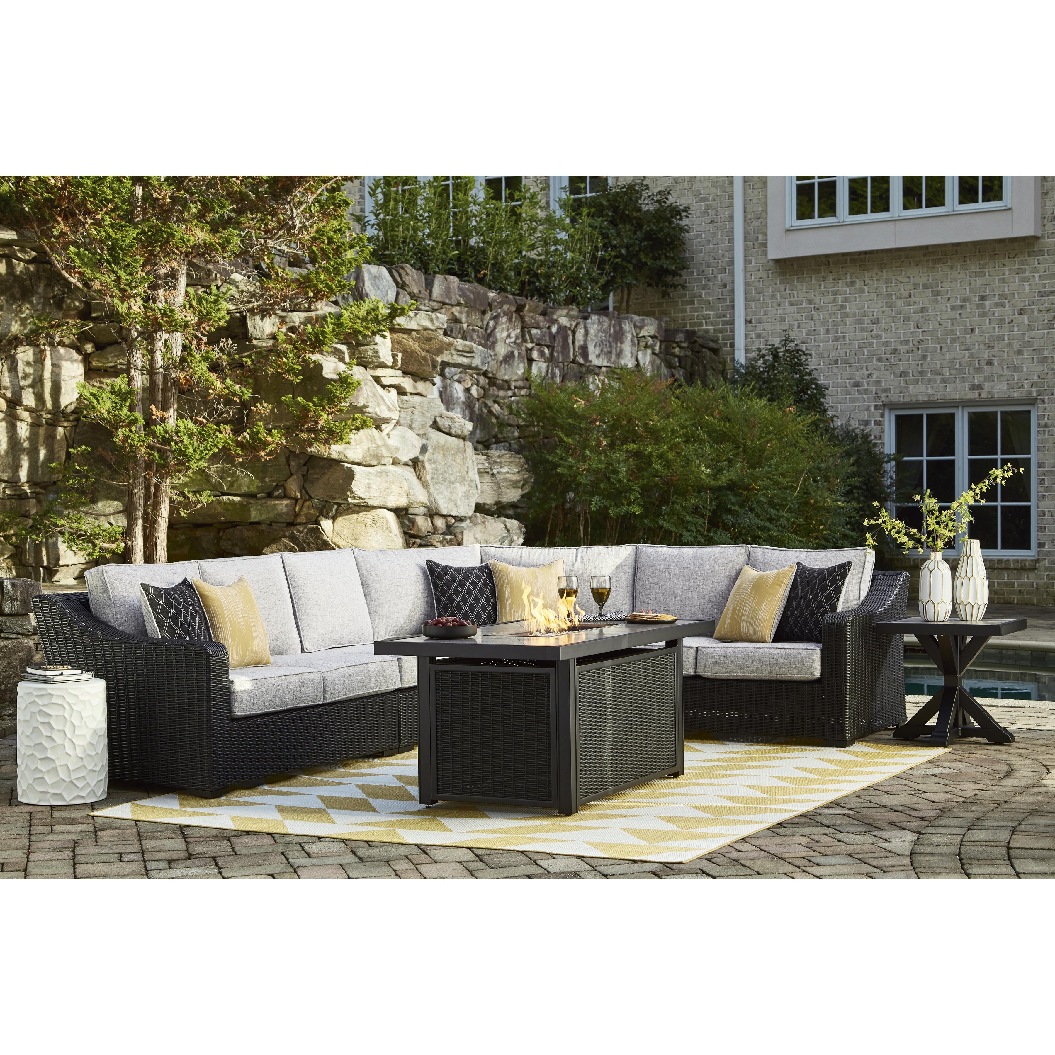  Signature Design by Ashley Beachcroft P792-773 Rectangular Fire Pit Table IMAGE 19