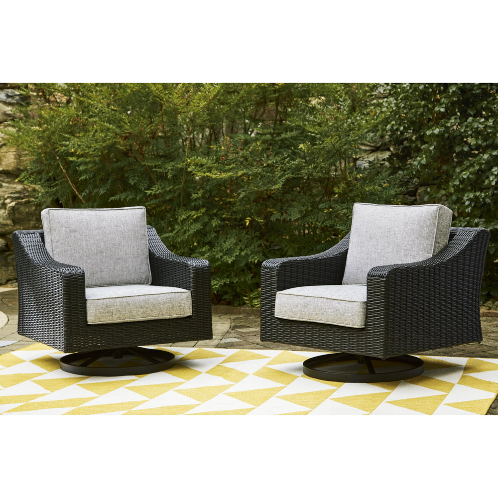  Signature Design by Ashley Beachcroft P792-821 Swivel Lounge Chair IMAGE 6