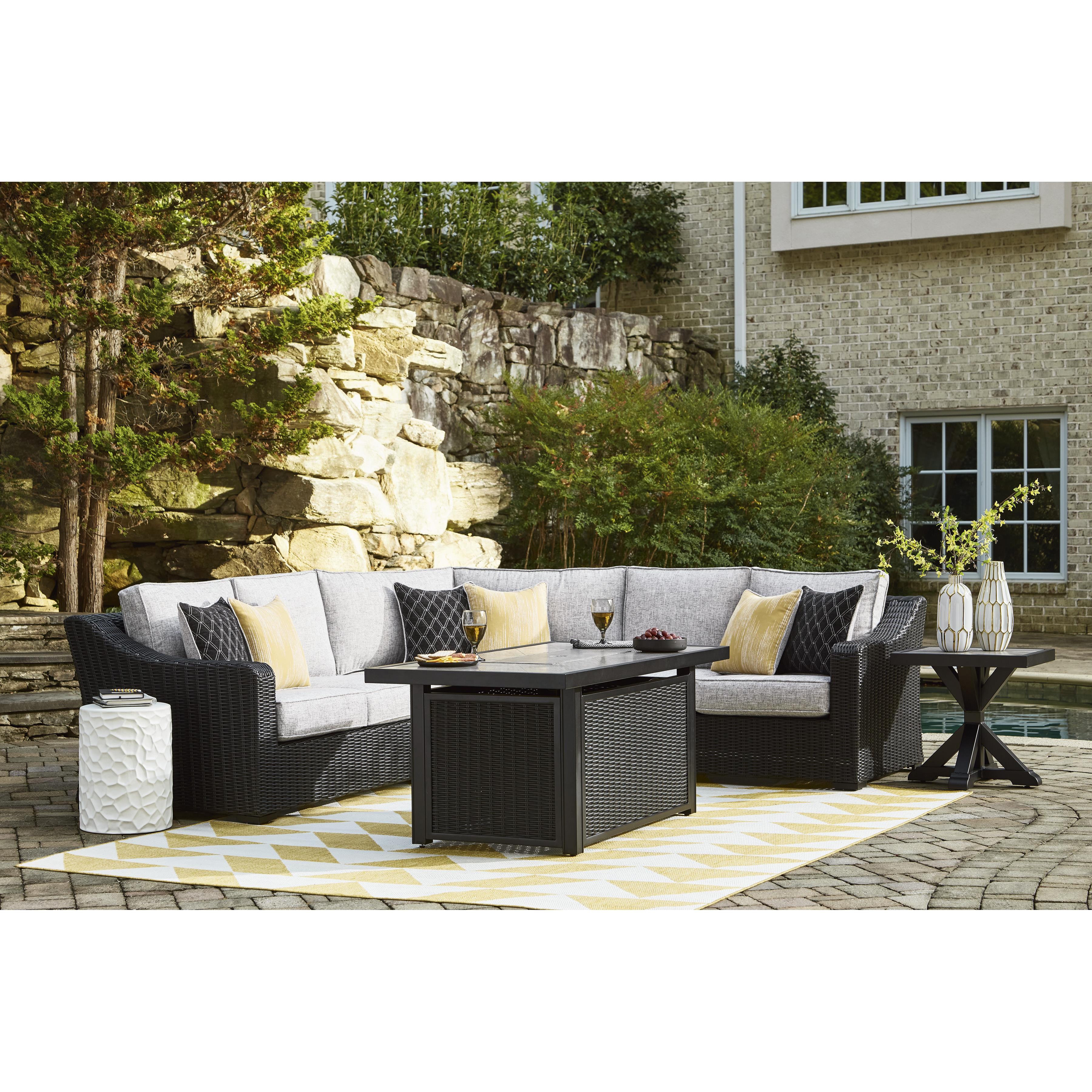  Signature Design by Ashley Beachcroft P792P1 3 pc Outdoor Sectional IMAGE 7