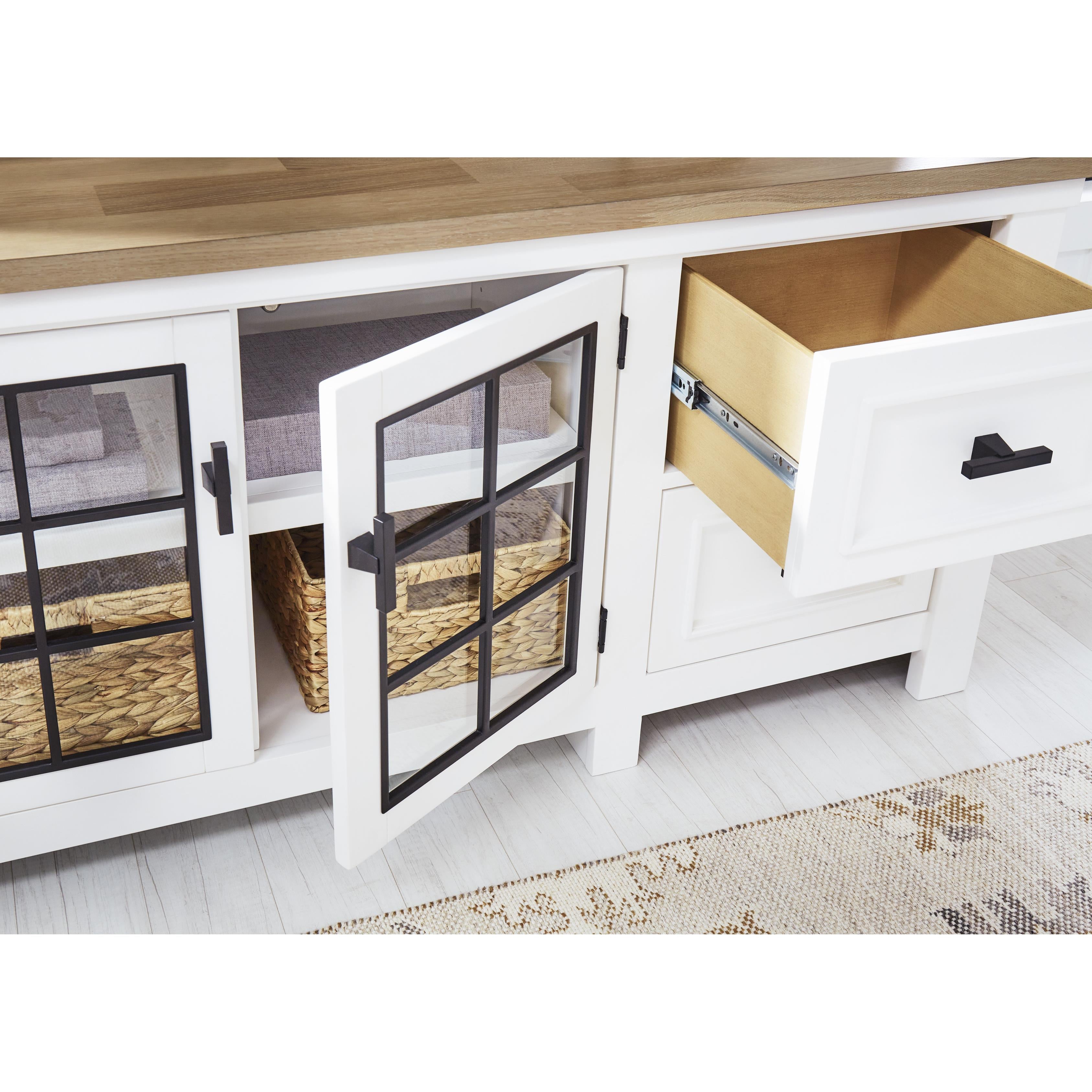  Signature Design by Ashley Ashbryn W844-68 Extra Large TV Stand IMAGE 6