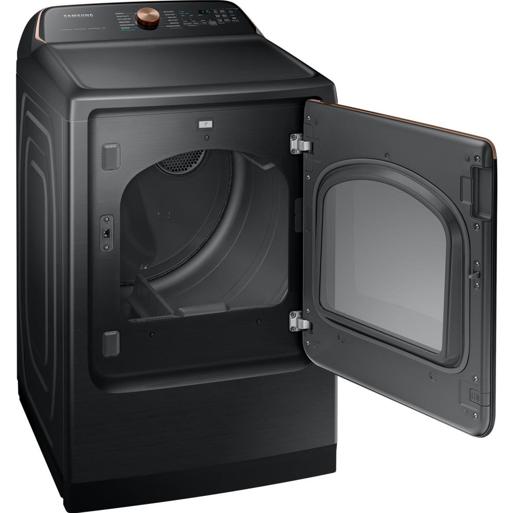  Samsung 7.4 cu. ft. Smart Electric Dryer With Pet Care Dry DVE54CG7550VAC IMAGE 3