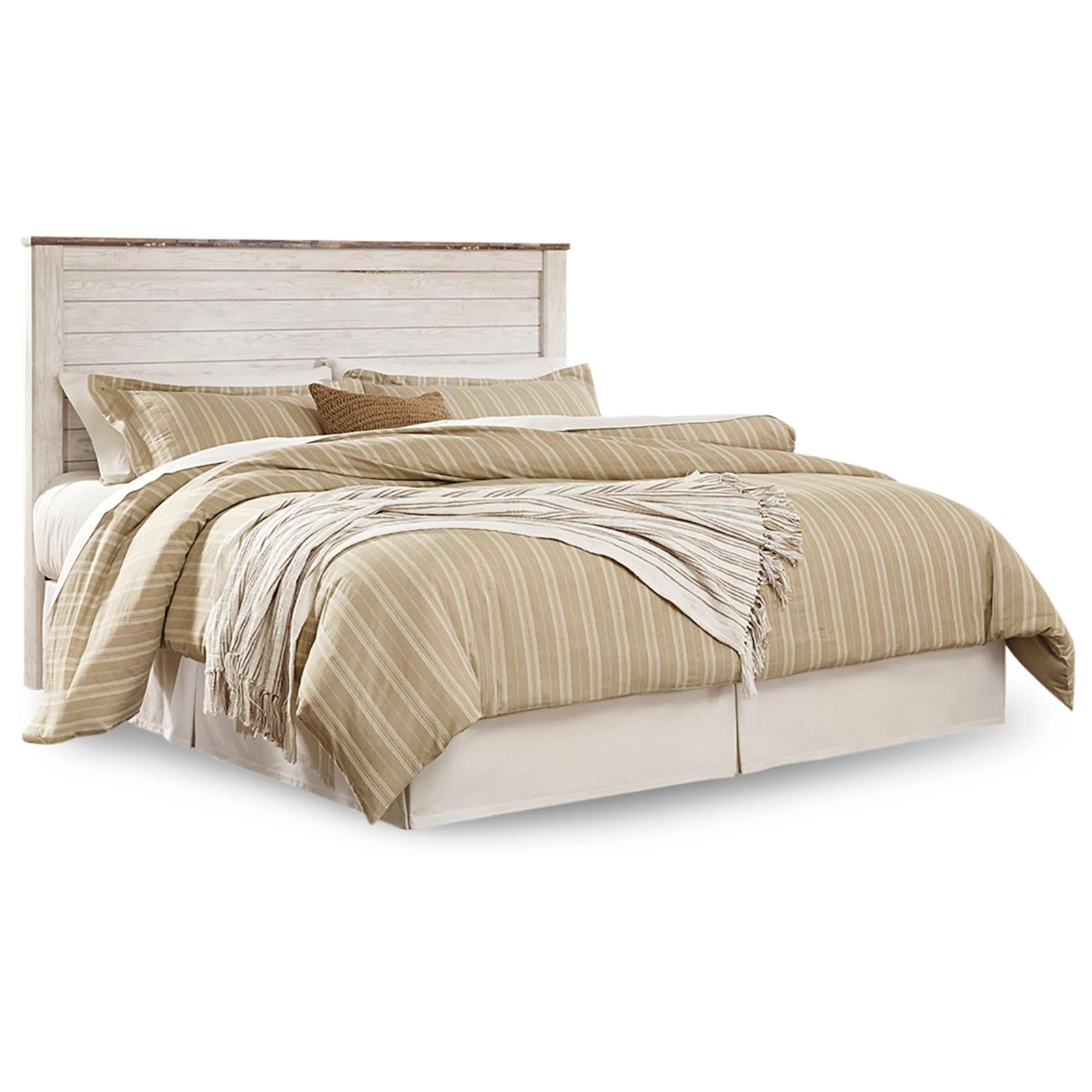  Signature Design by Ashley Willowton B267-58 King/California King Panel Headboard IMAGE 1