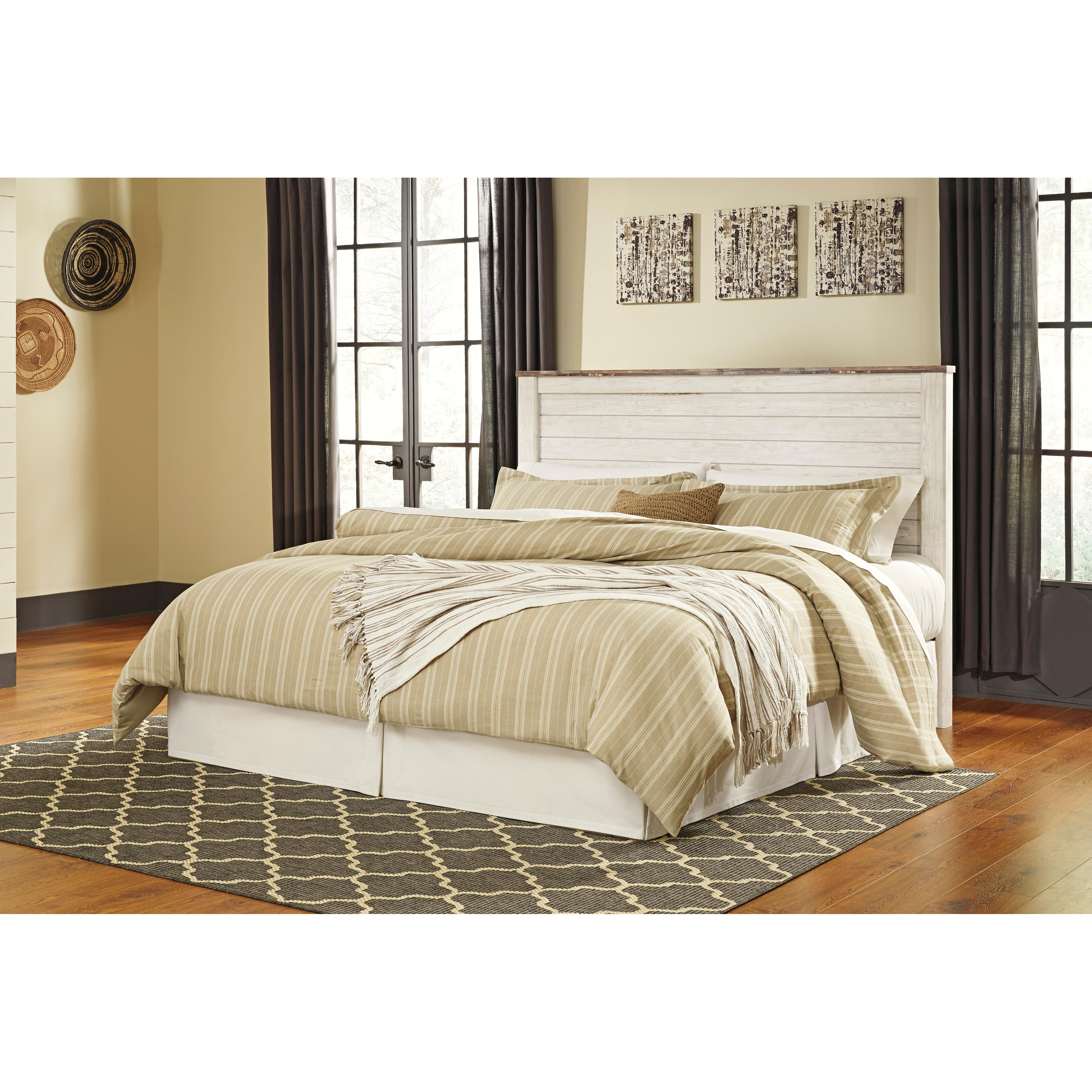  Signature Design by Ashley Willowton B267-58 King/California King Panel Headboard IMAGE 2