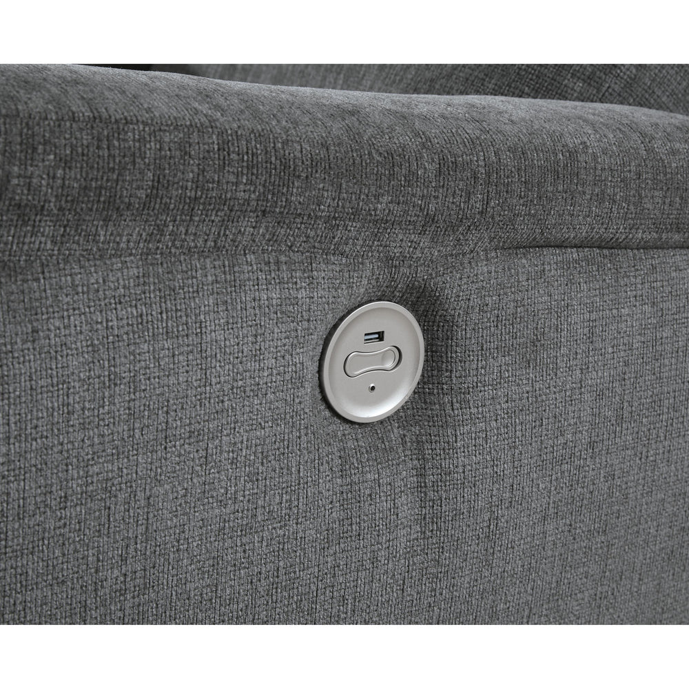  Signature Design by Ashley Barnsana 3320296 Double Reclining Power Loveseat with Console IMAGE 8