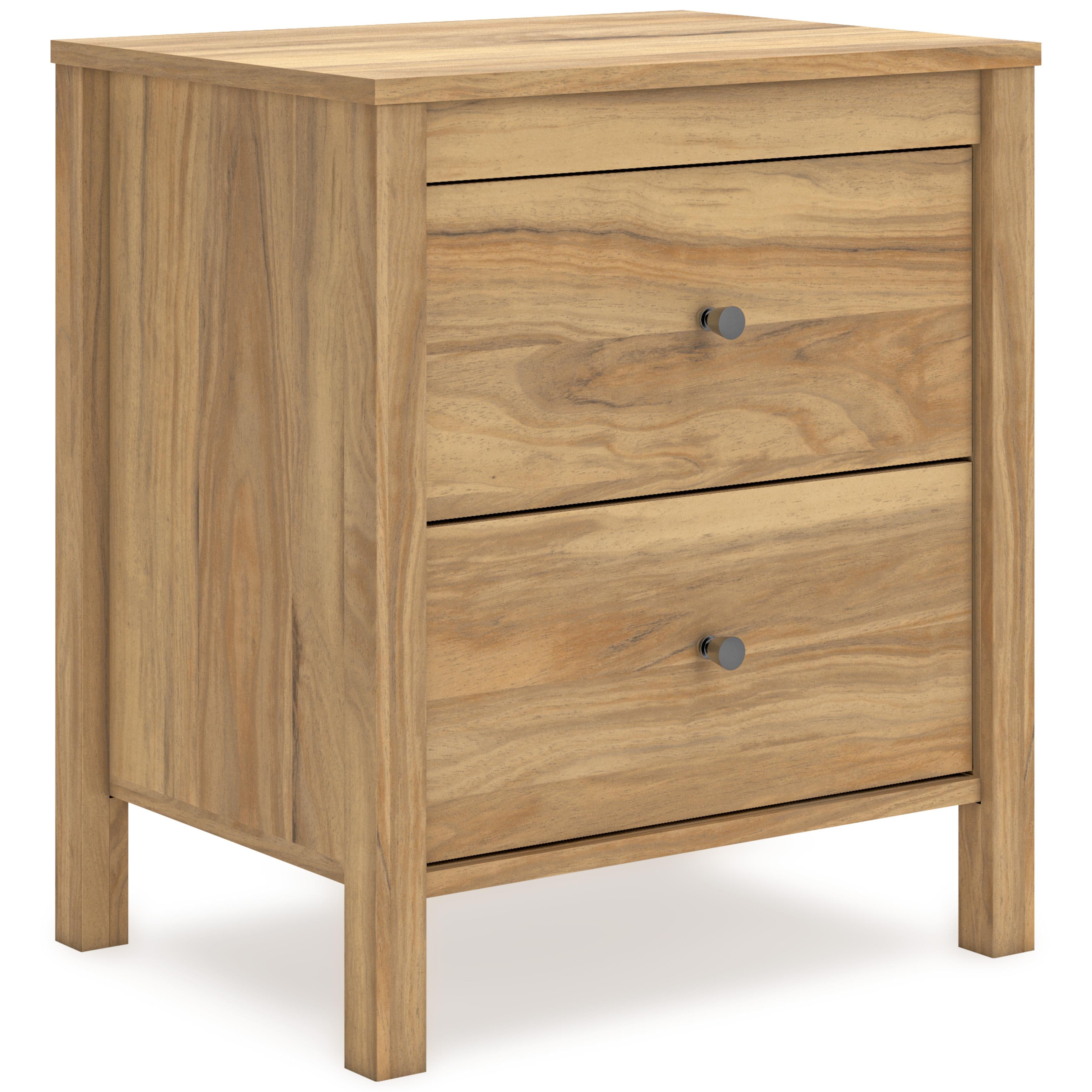  Signature Design by Ashley Bermacy EB1760-292 Two Drawer Night Stand IMAGE 1