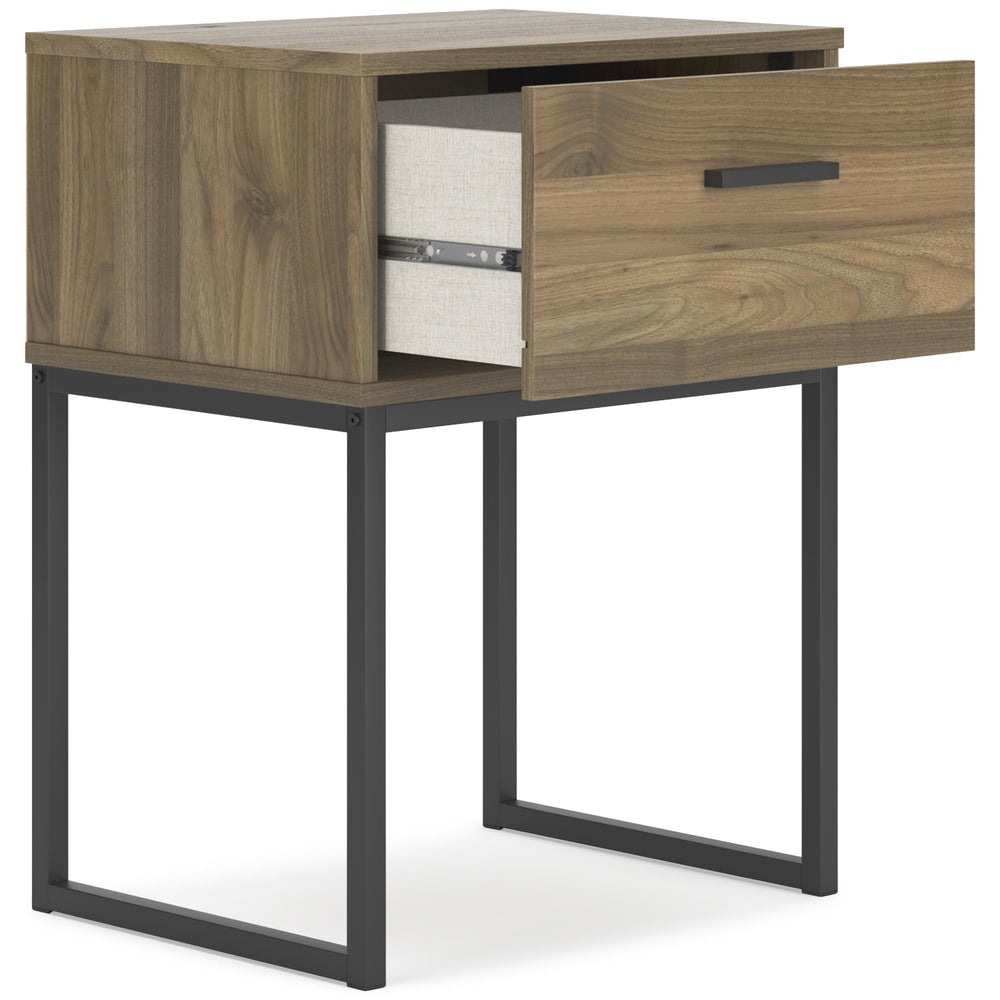  Signature Design by Ashley Deanlow EB1866-291 One Drawer Night Stand IMAGE 2