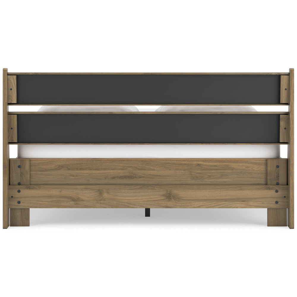  Signature Design by Ashley Deanlow EB1866B3 Queen Platform Panel Bed IMAGE 4