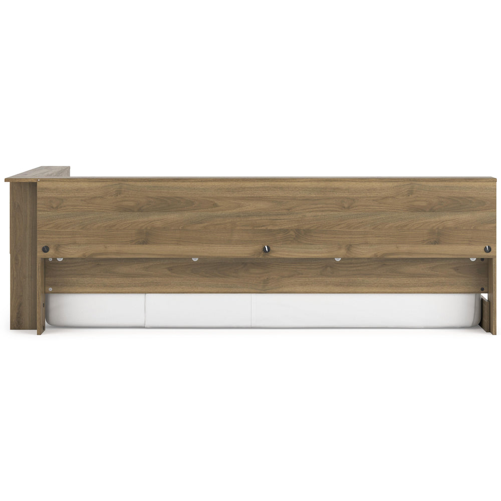  Signature Design by Ashley Deanlow EB1866B4 Twin Bookcase Storage Bed IMAGE 3