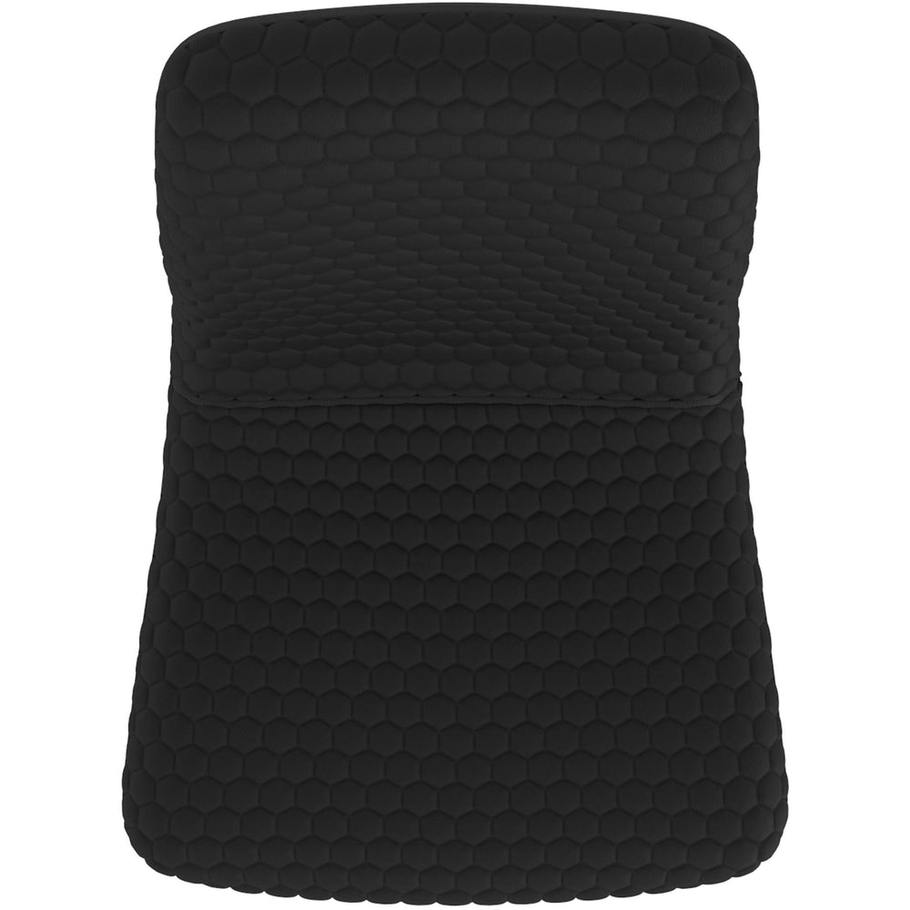  !nspire Brixx 202-083BLK Dining Chair - Black Faux Leather and Black IMAGE 5