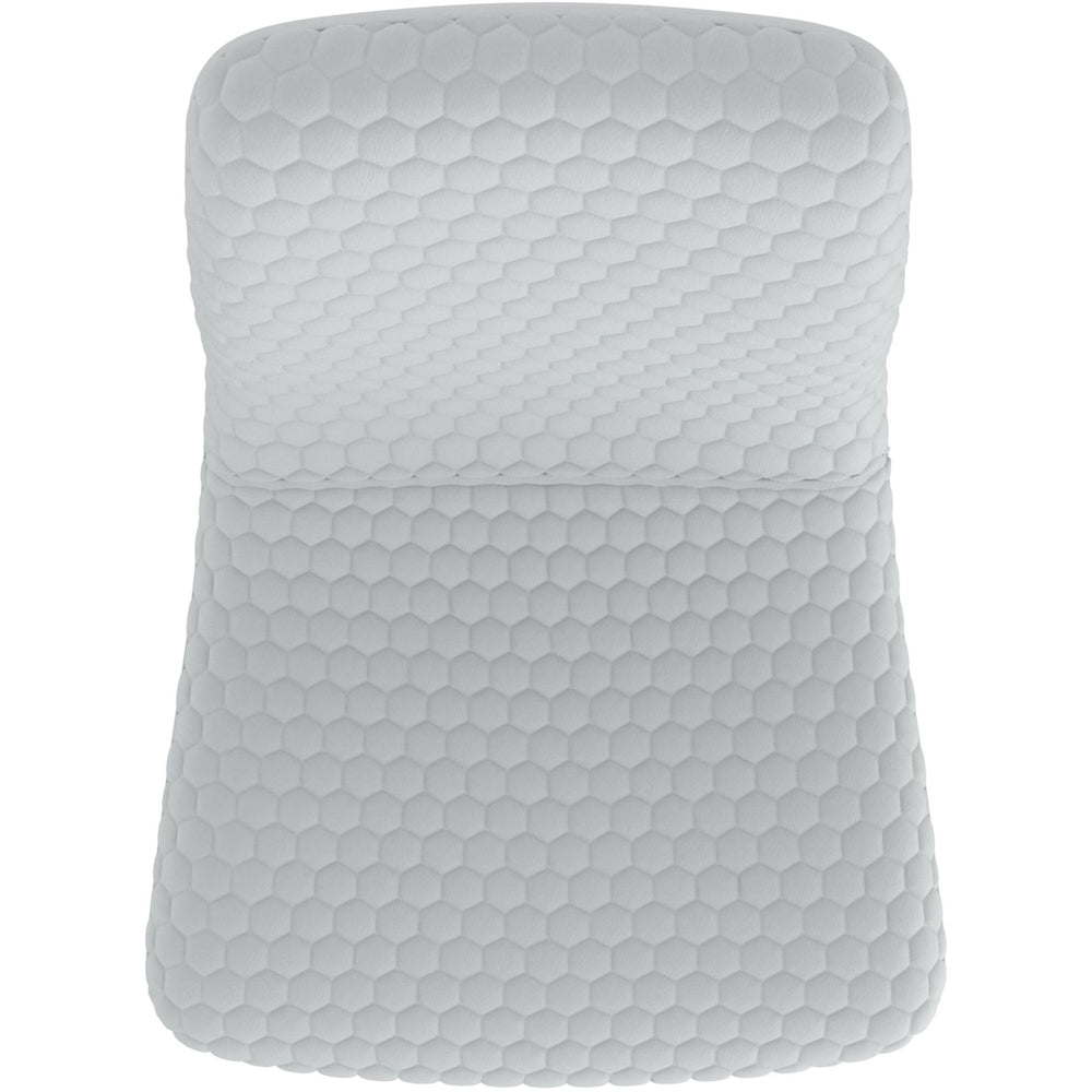  !nspire Brixx 202-083LGY Dining Chair - Light Grey Faux Leather and Black IMAGE 5