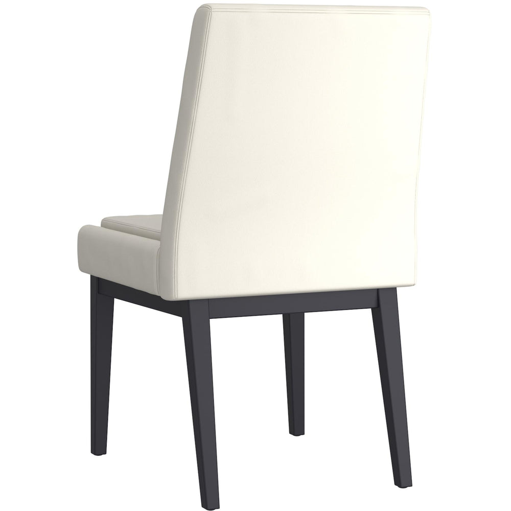  !nspire Cortez 202-081PUBG_BK Dining Chair - Beige Faux Leather and Black IMAGE 2