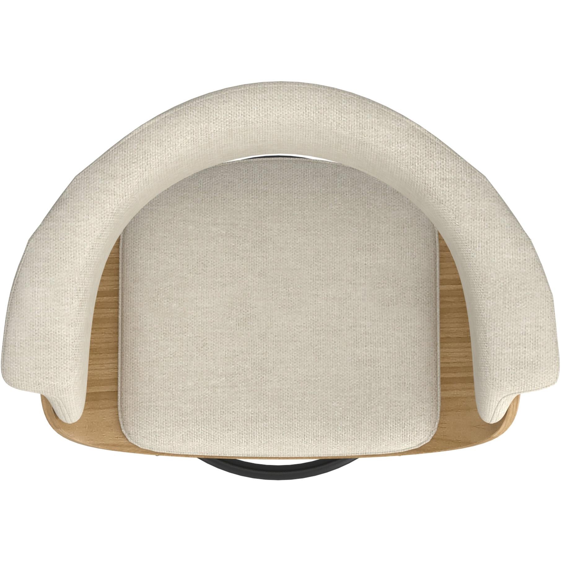  !nspire Holt 203-981BG_NT 26" Counter Stool - Beige Fabric and Natural IMAGE 6