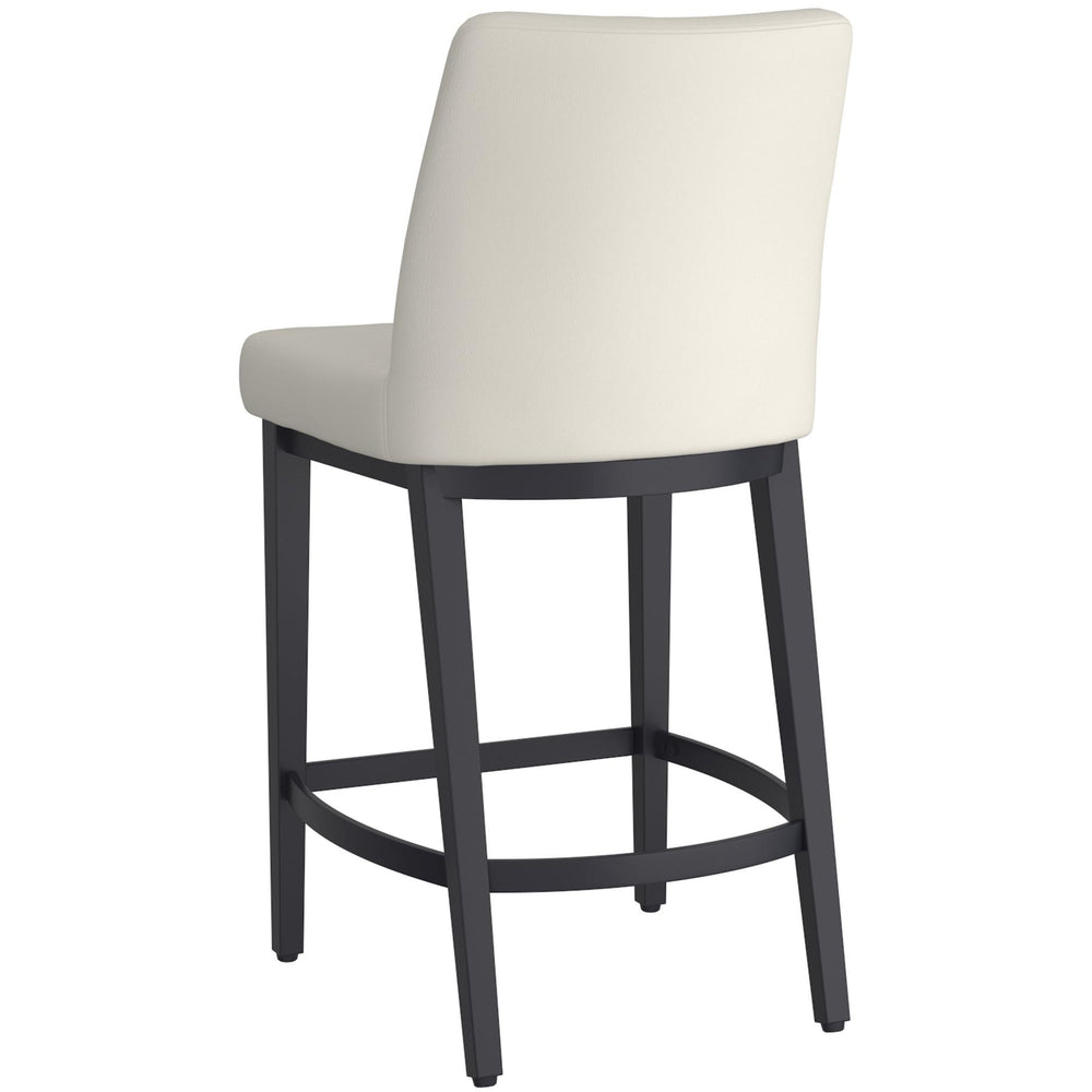  !nspire Jace 203-082PUBG_BK 26" Counter Stool - Beige Faux Leather and Black IMAGE 2