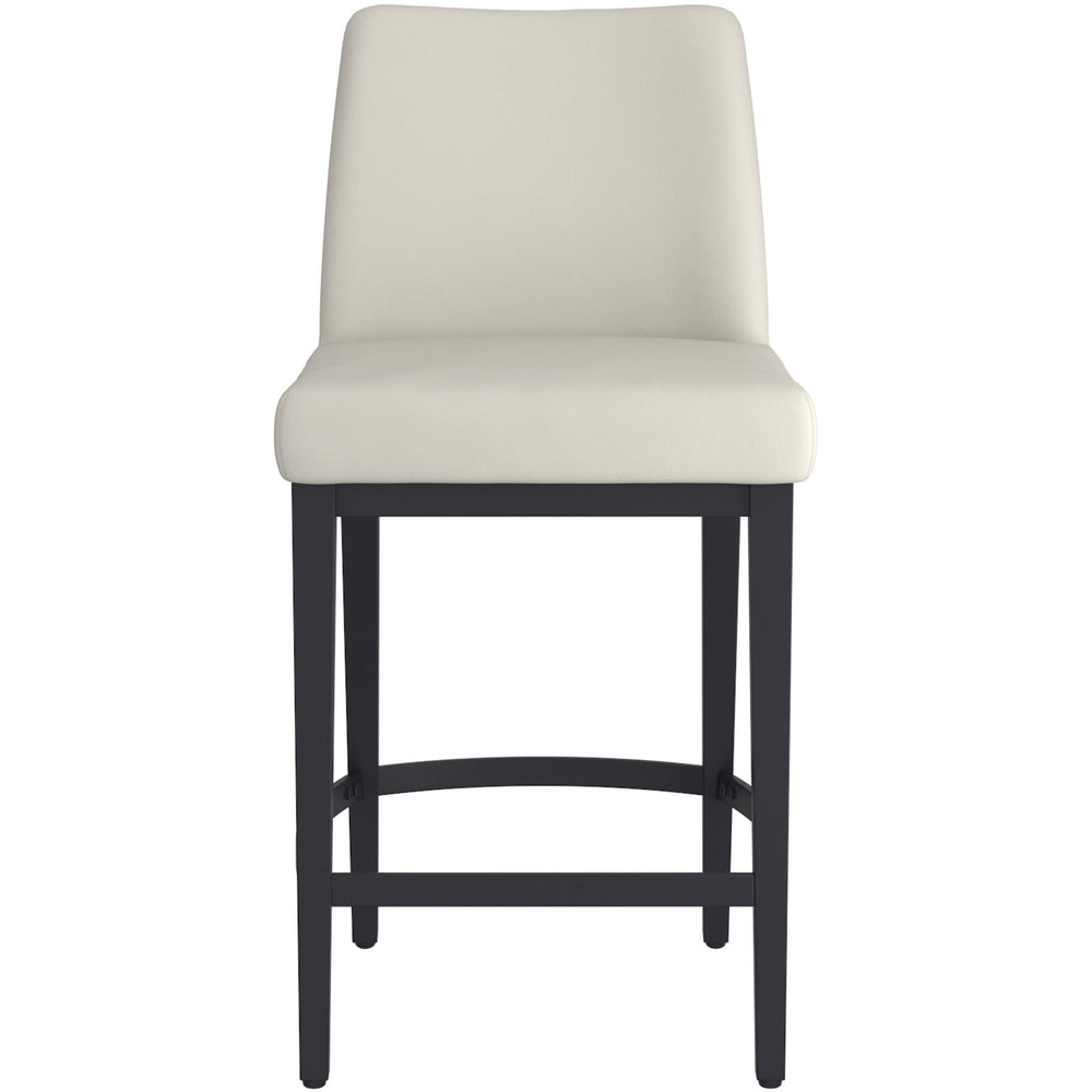  !nspire Jace 203-082PUBG_BK 26" Counter Stool - Beige Faux Leather and Black IMAGE 4