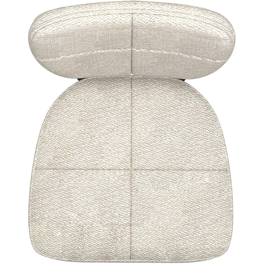  Worldwide Home Furnishings Zeke 202-090BG Dining Chair - Beige and Black IMAGE 5