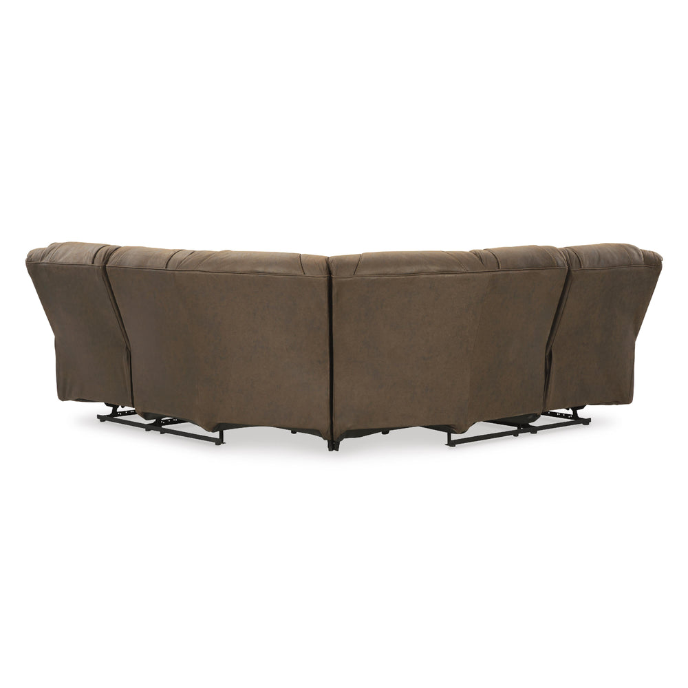  Signature Design by Ashley Trail Boys 82703S2C 2 pc Reclining Sectional IMAGE 3
