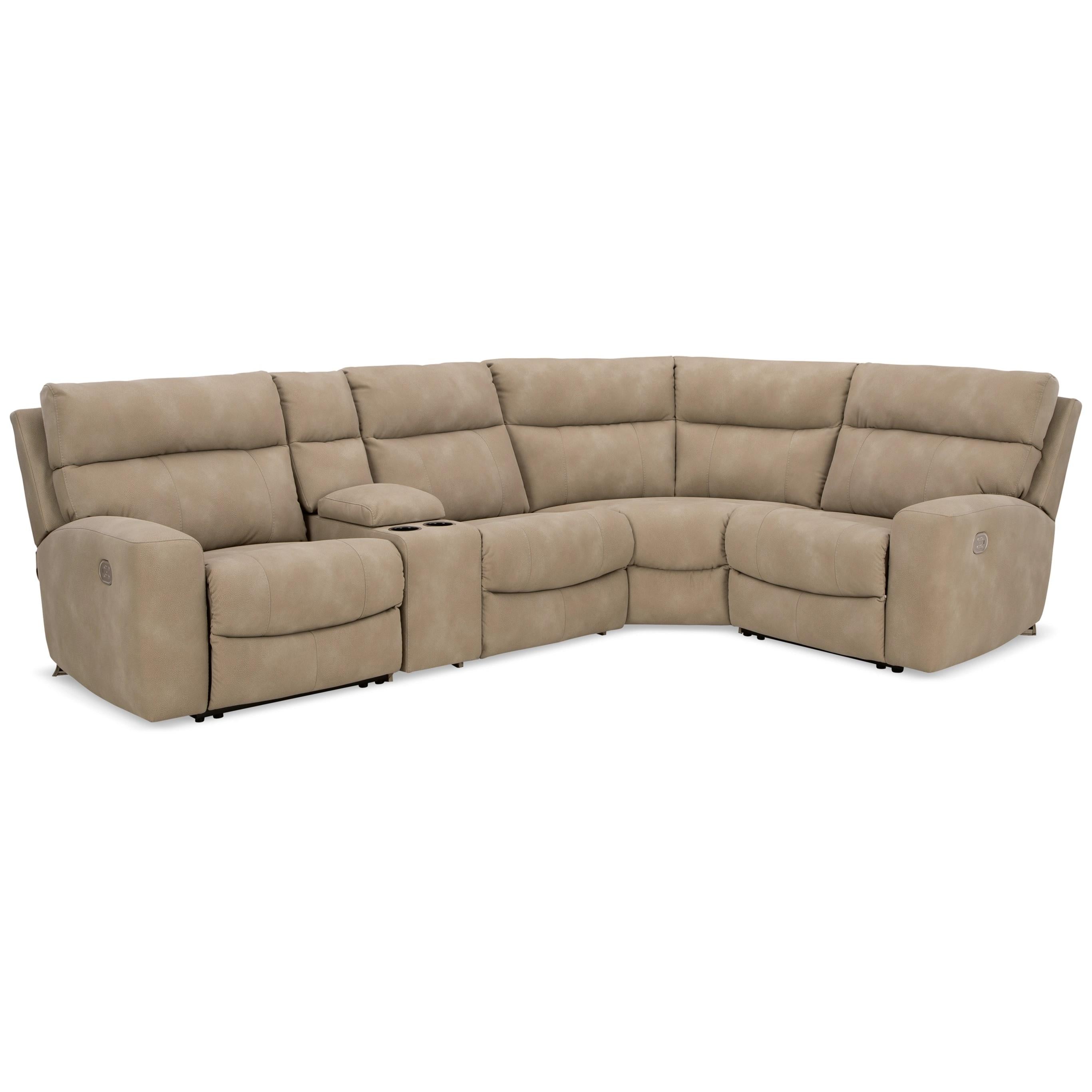  Signature Design by Ashley Next-Gen DuraPella 61004S5 5 pc Power Reclining Sectional IMAGE 1