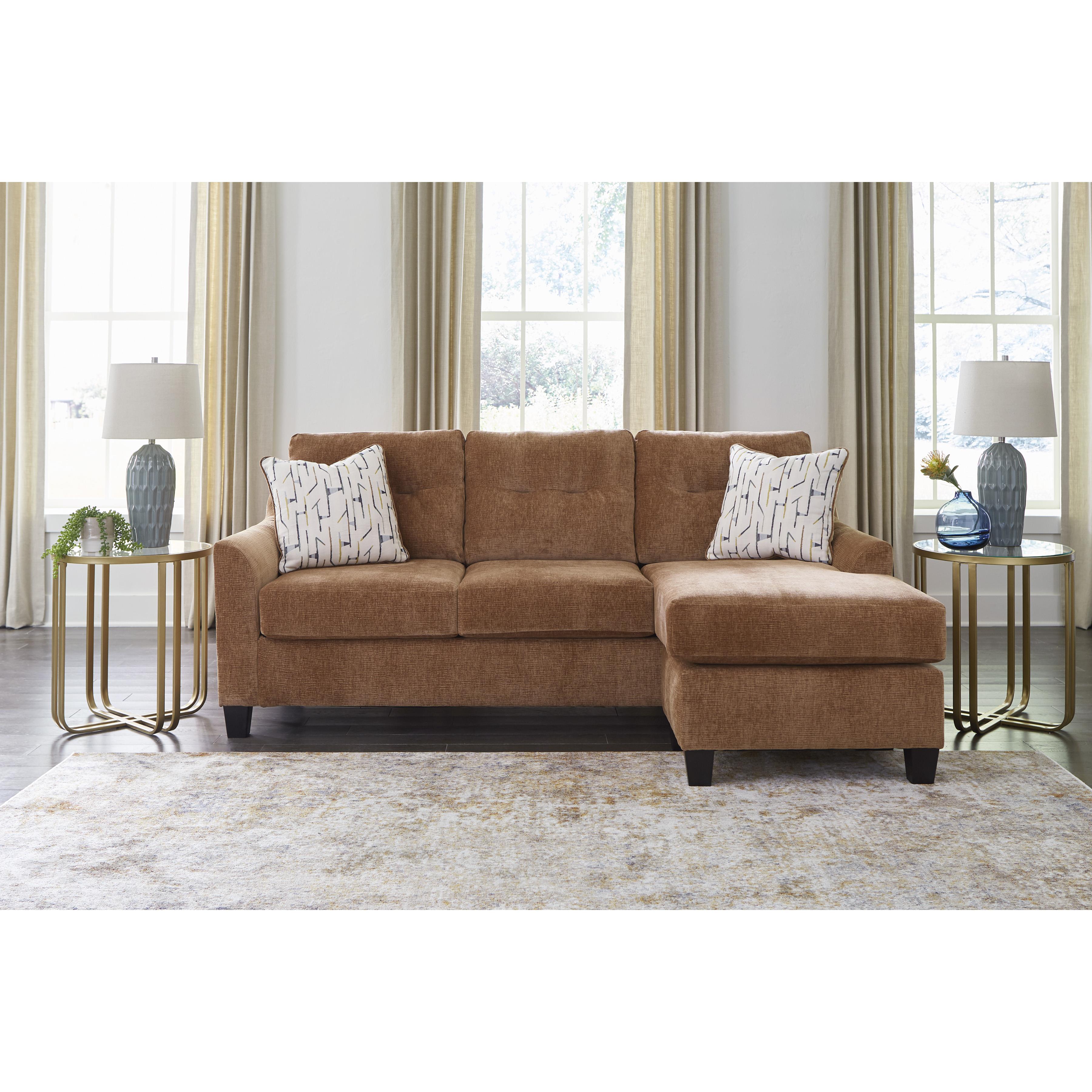  Benchcraft Amity Bay 6720468 Sofa Chaise Queen Sleeper IMAGE 6