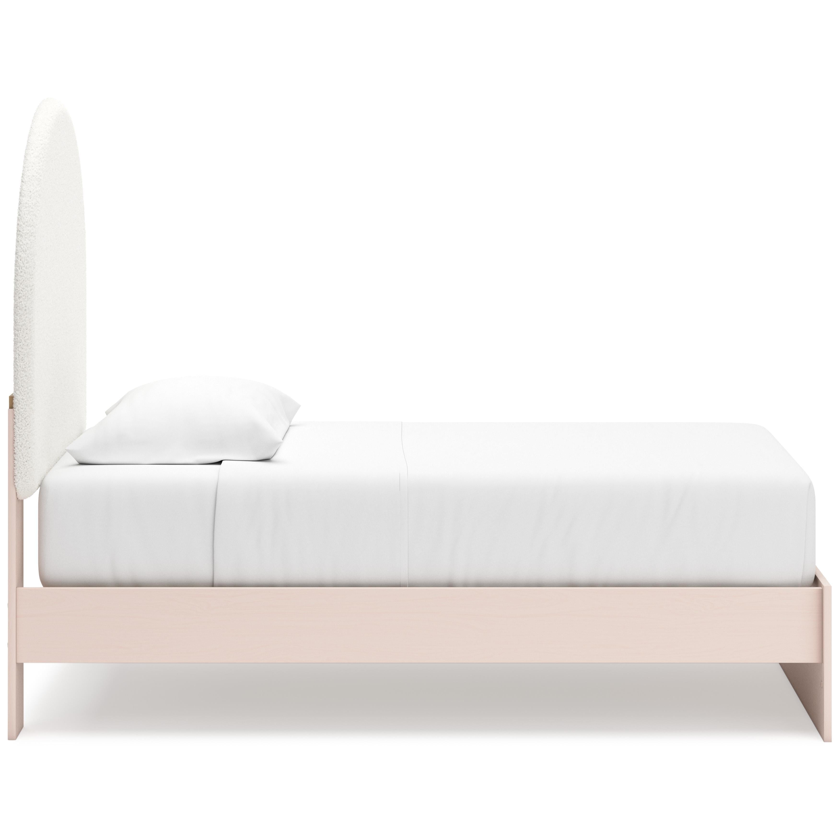  Signature Design by Ashley Wistenpine B1323B8 Twin Upholstered Panel Bed IMAGE 3