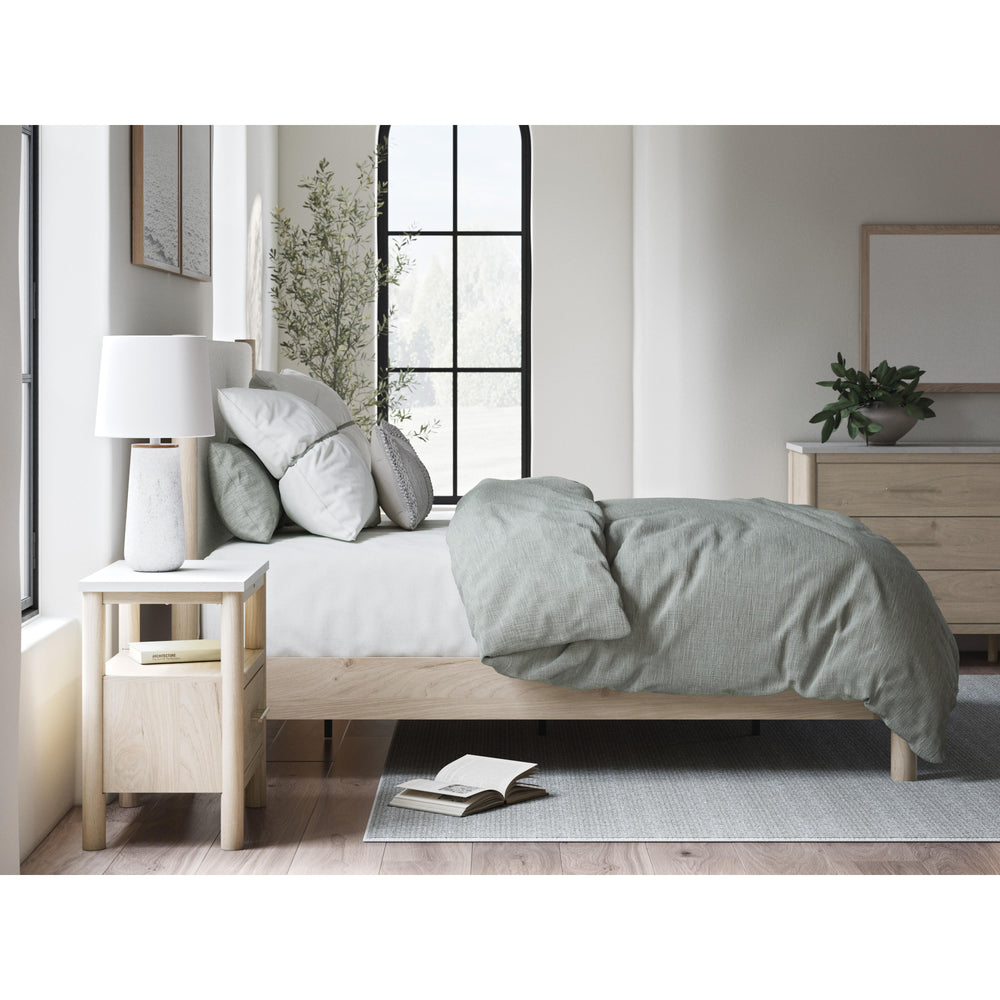  Signature Design by Ashley Cadmori B2615B4 Queen Upholstered Panel Bed IMAGE 10