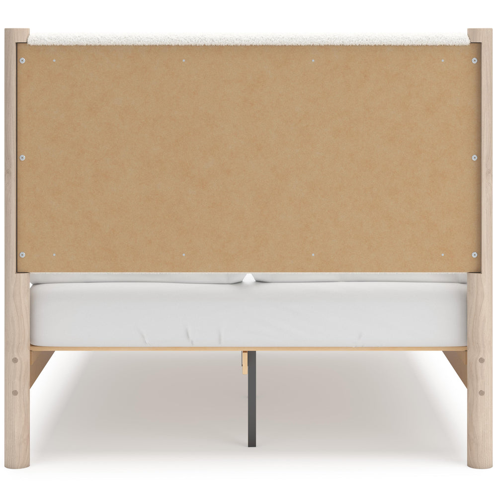  Signature Design by Ashley Cadmori B2615B8 Full Upholstered Panel Bed IMAGE 4