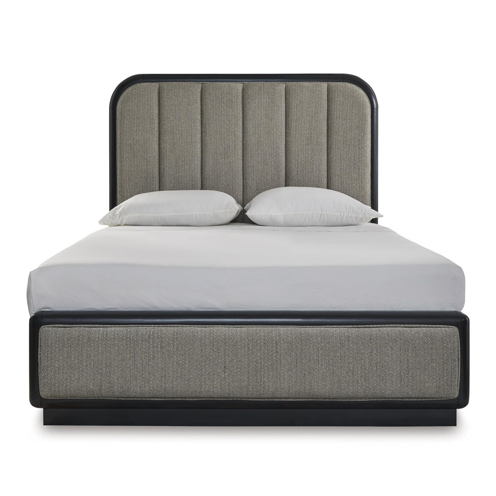 Signature Design by Ashley Rowanbeck B821B2 Queen Upholstered Panel Bed IMAGE 2