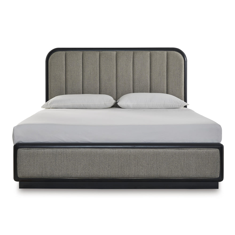  Signature Design by Ashley Rowanbeck B821B5 California King Upholstered Panel Bed IMAGE 2