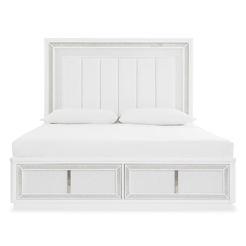  Signature Design by Ashley Chalanna B822B4 King Upholstered Storage Bed IMAGE 3