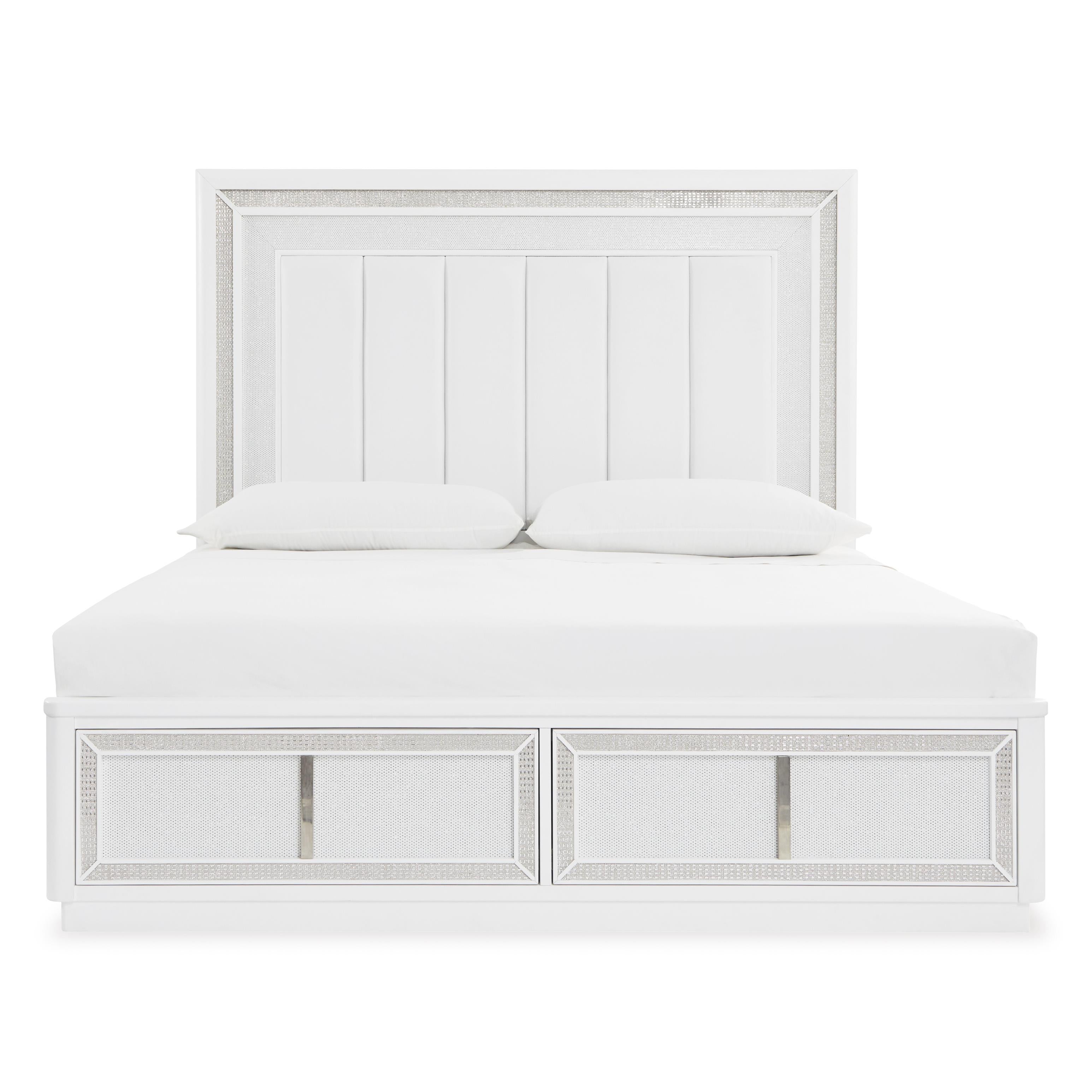  Signature Design by Ashley Chalanna B822B4 King Upholstered Storage Bed IMAGE 3