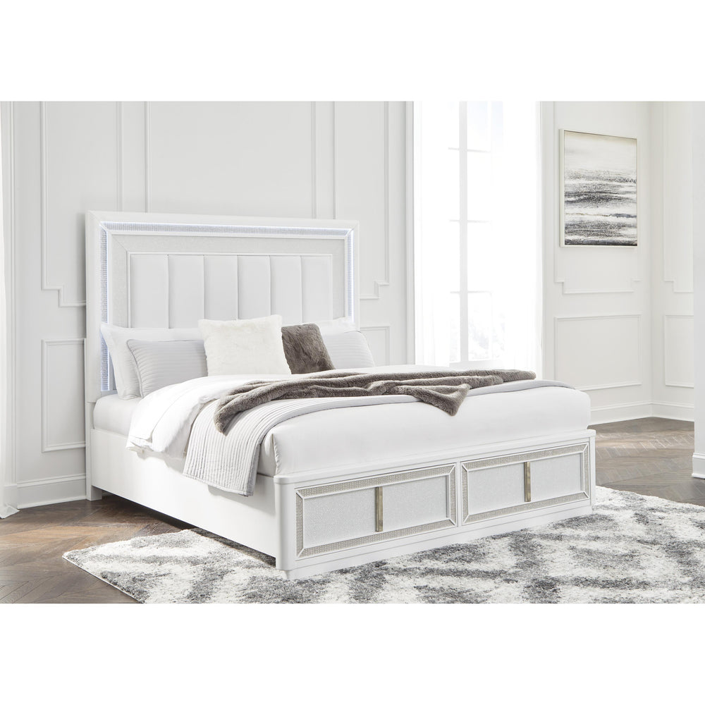  Signature Design by Ashley Chalanna B822B5 California King Upholstered Storage Bed IMAGE 7
