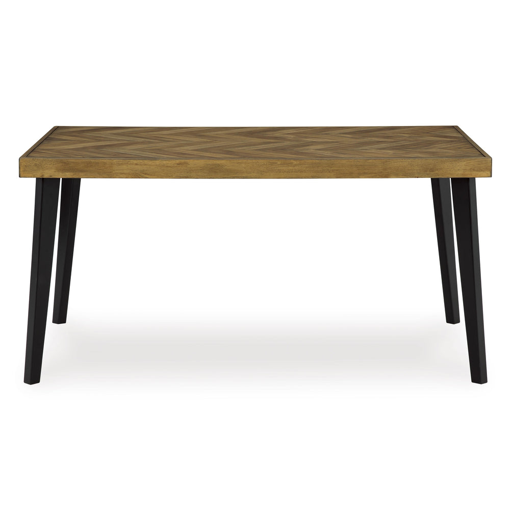  Signature Design by Ashley Blondon D413-425 Rectangular Dining Room Table Set IMAGE 3