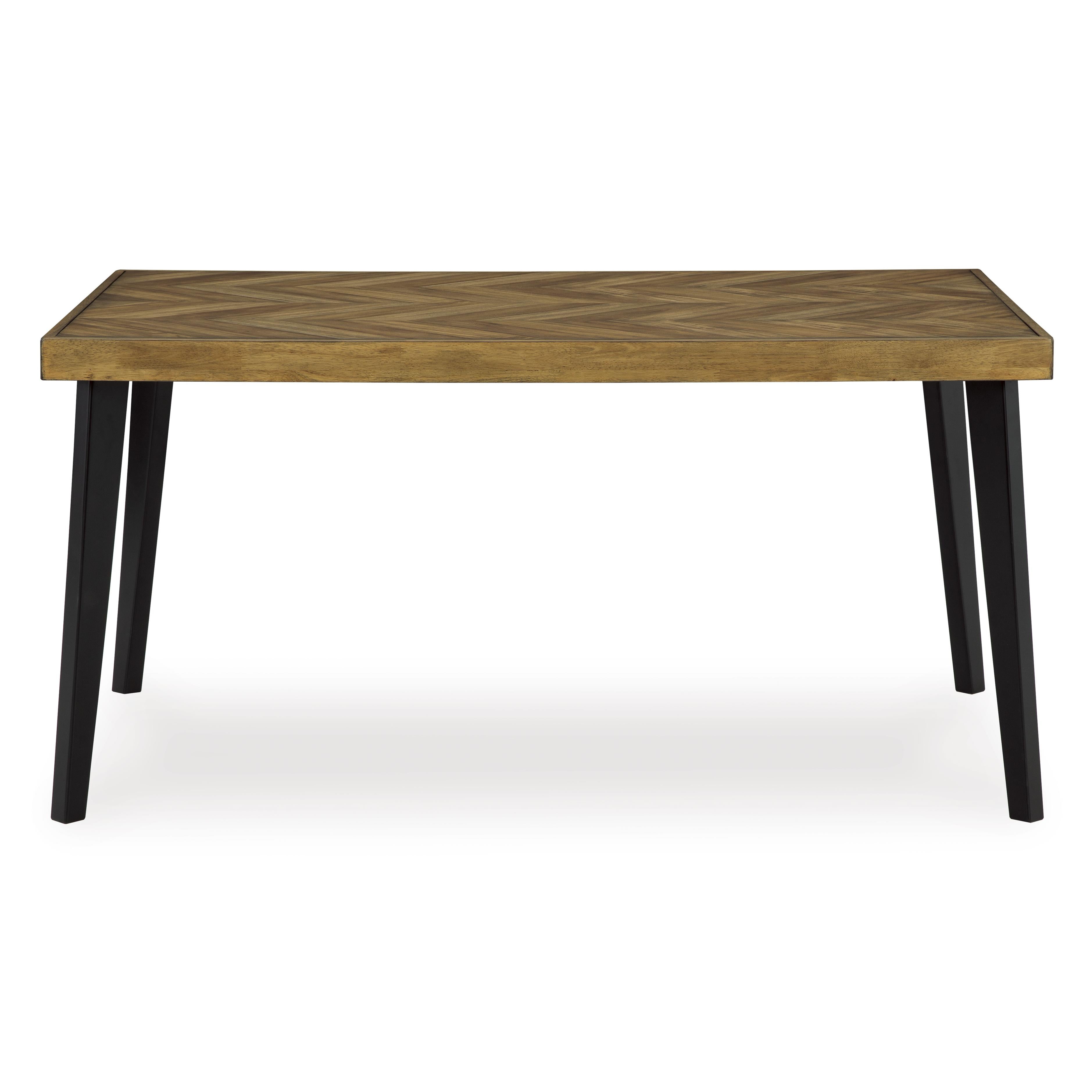  Signature Design by Ashley Blondon D413-425 Rectangular Dining Room Table Set IMAGE 3