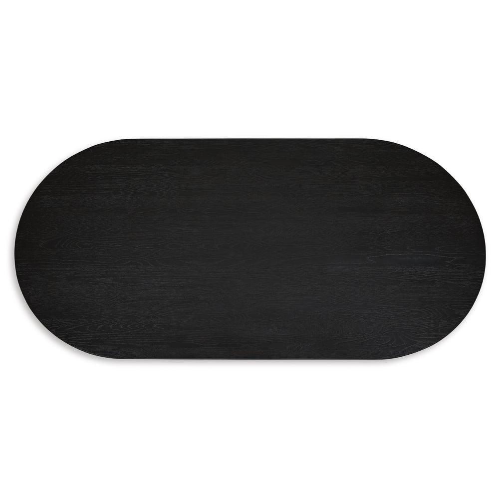  Signature Design by Ashley Rowanbeck D821-25 Oval Dining Room Table IMAGE 4