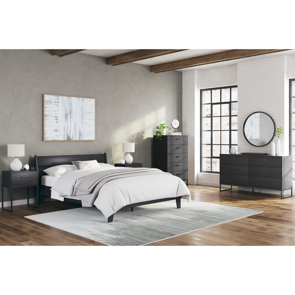  Signature Design by Ashley Socalle EB1865B3 Queen Panel Platform Bed IMAGE 7