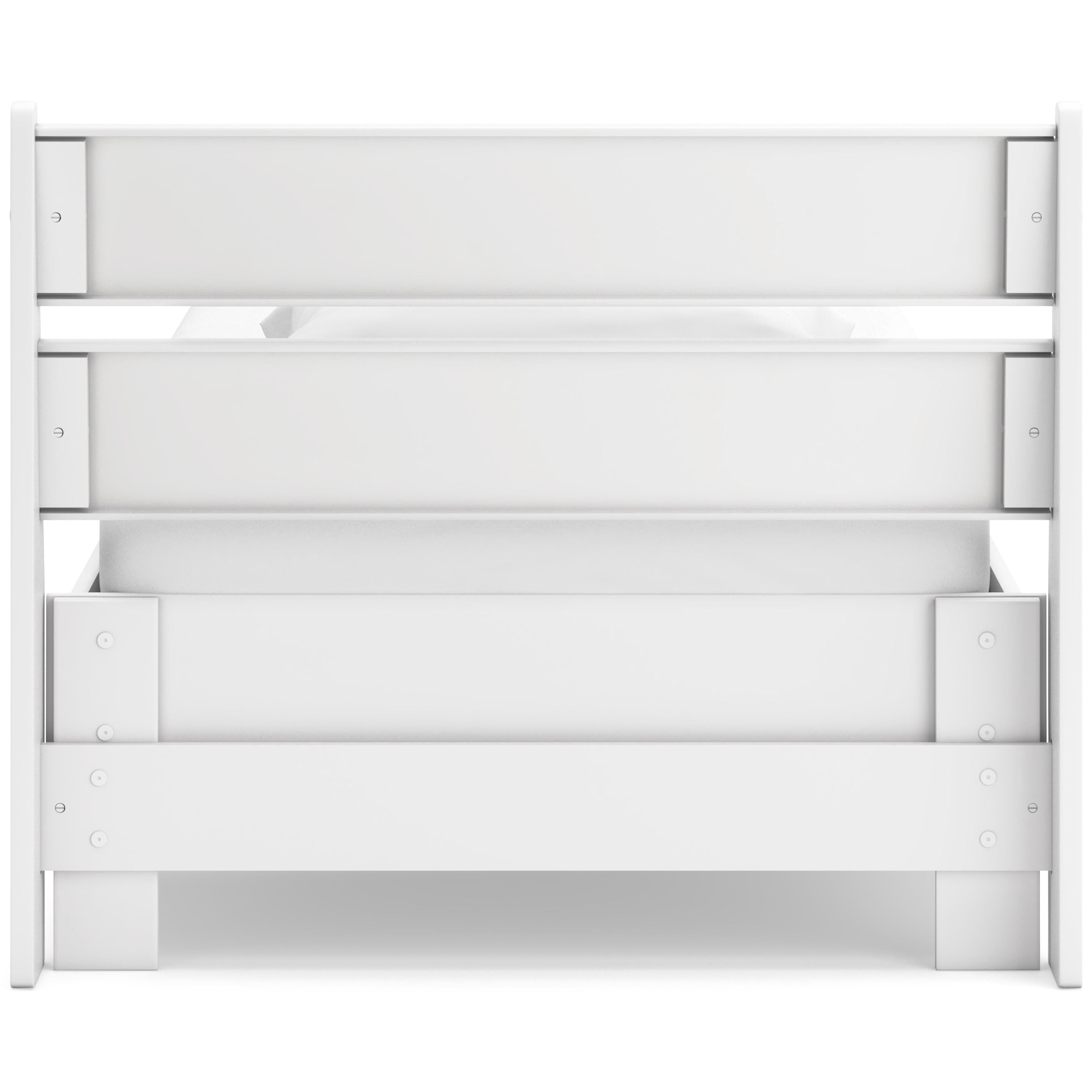  Signature Design by Ashley Socalle EB1867B1 Twin Panel Platform Bed IMAGE 4