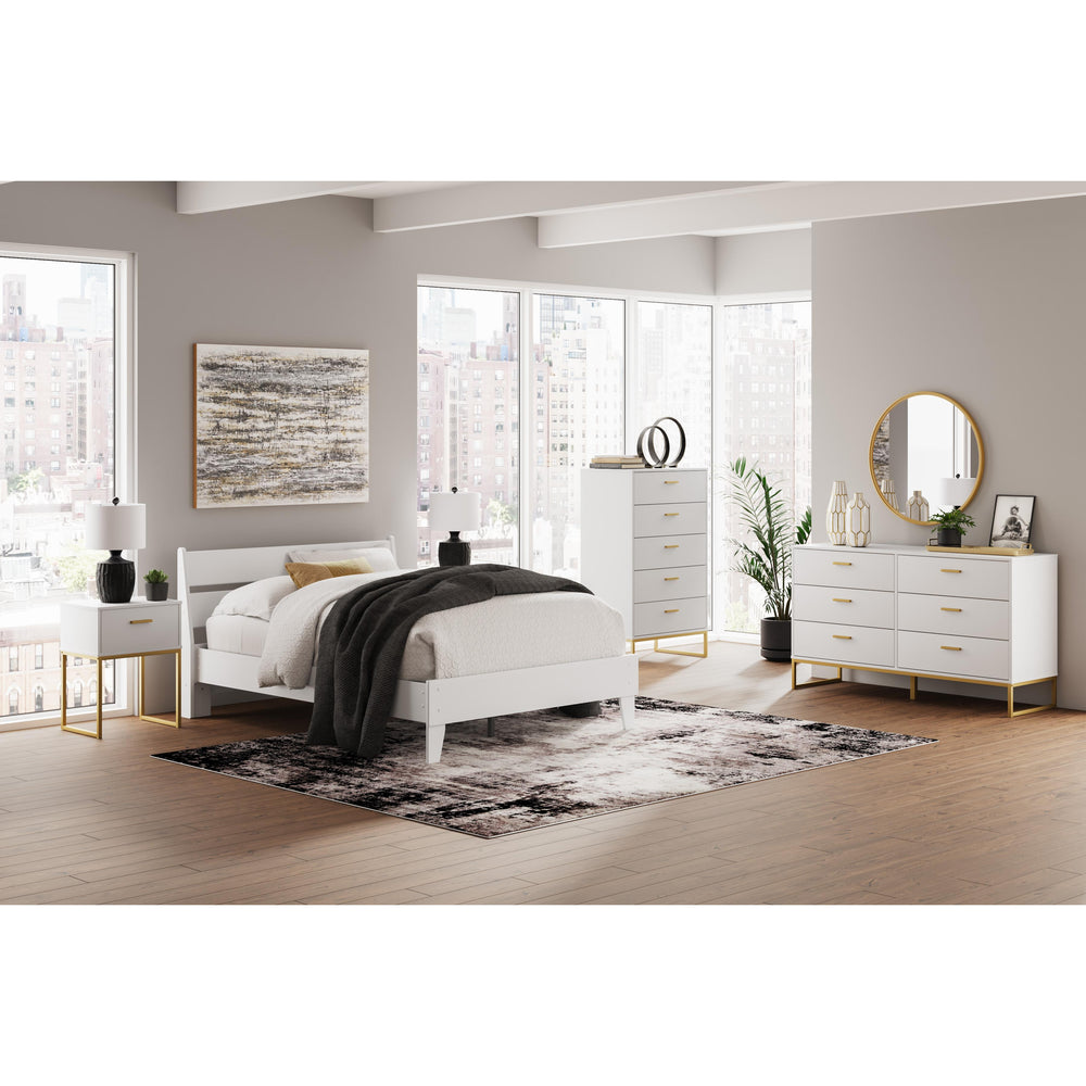  Signature Design by Ashley Socalle EB1867B2 Full Panel Platform Bed IMAGE 8