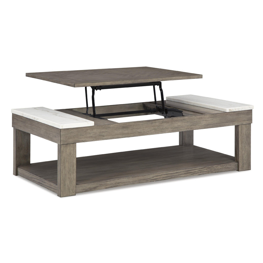  Signature Design by Ashley Loyaska T854-9 Lift Top Cocktail Table IMAGE 2