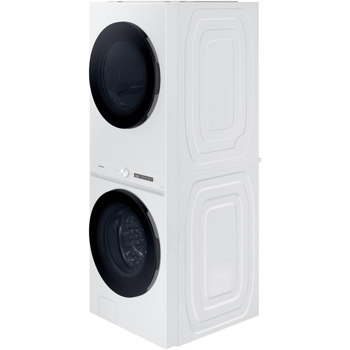  Samsung Bespoke Stacked Washer/Dryer Electric Laundry Center with Wi-Fi WH46DBH100EWAC IMAGE 4