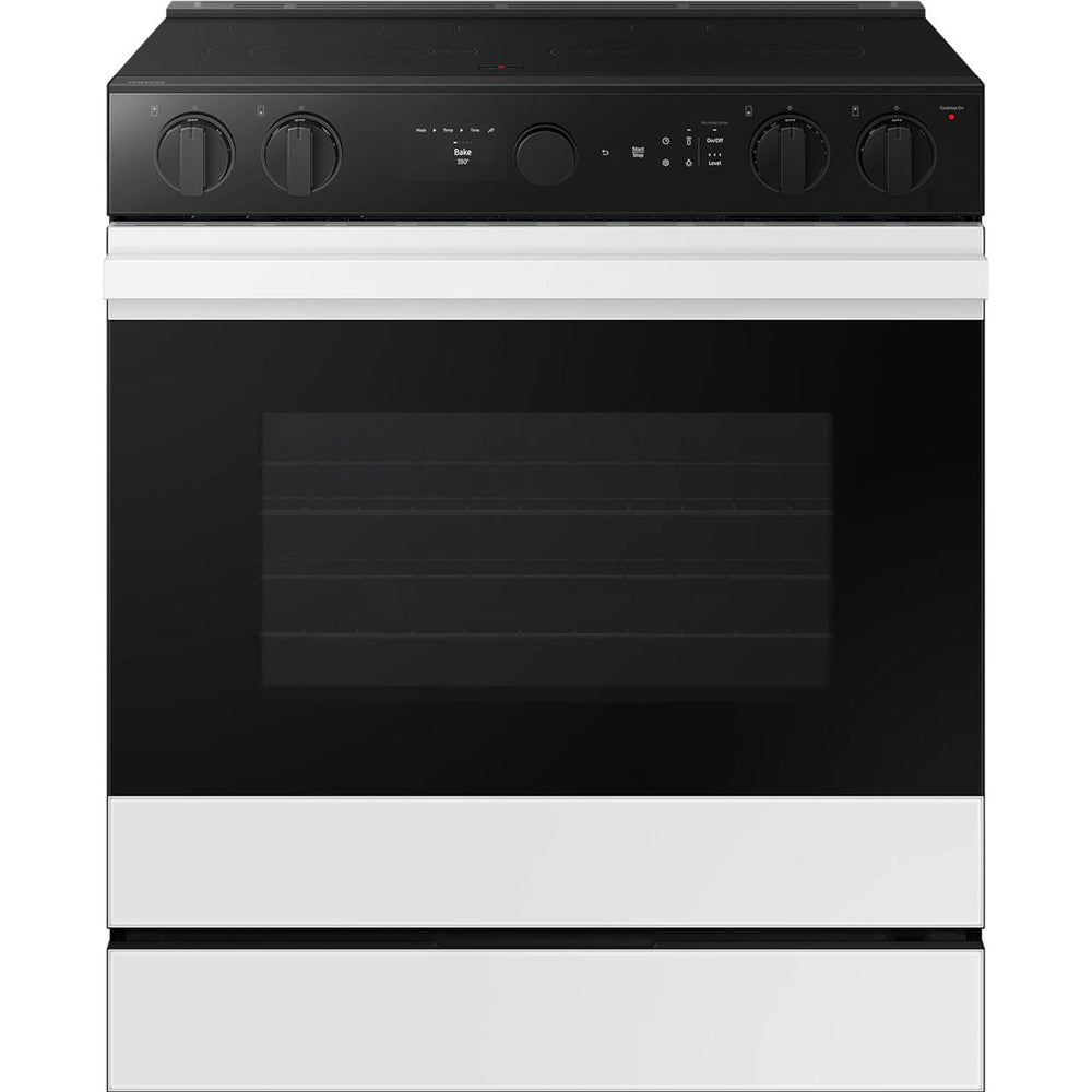  Samsung 6.3 cu. ft. Bespoke Smart Slide-In Electric Range NSE6DB850012/AC IMAGE 1