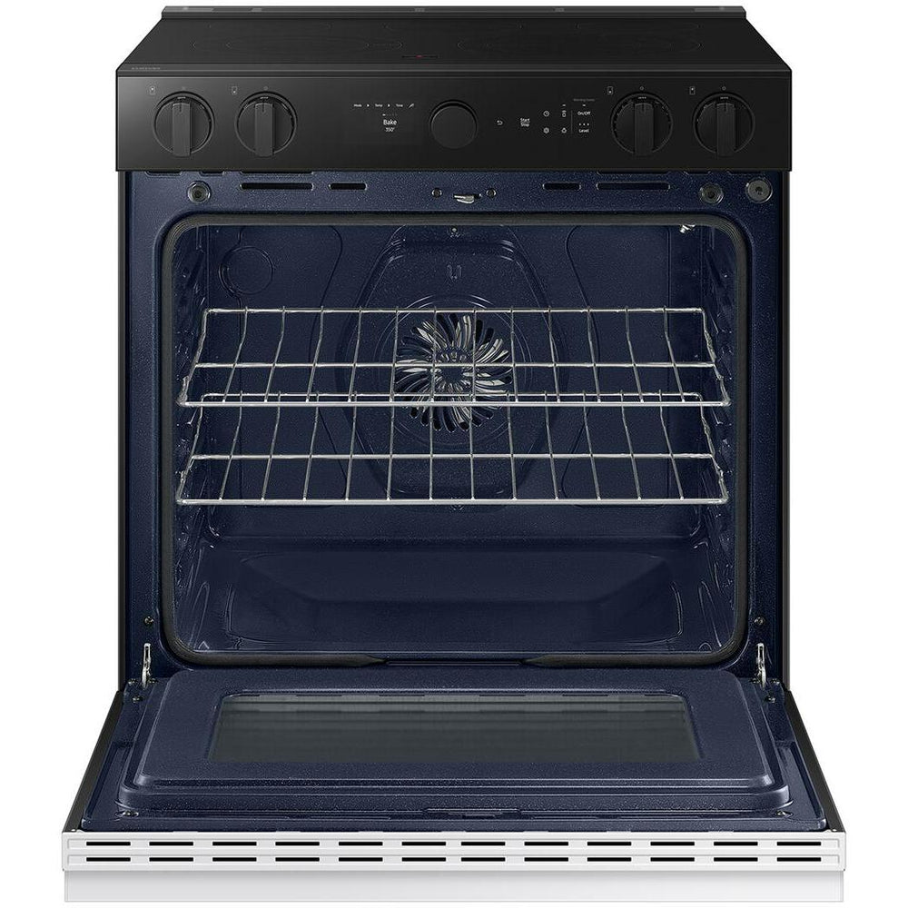  Samsung 6.3 cu. ft. Bespoke Smart Slide-In Electric Range NSE6DB870012/AC IMAGE 2