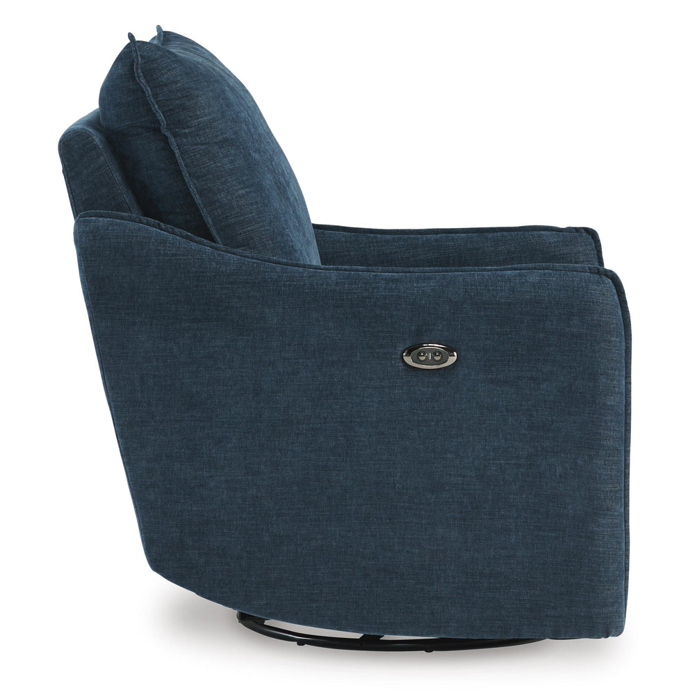  Signature Design by Ashley McBurg 4480128 Swivel Power Recliner IMAGE 4