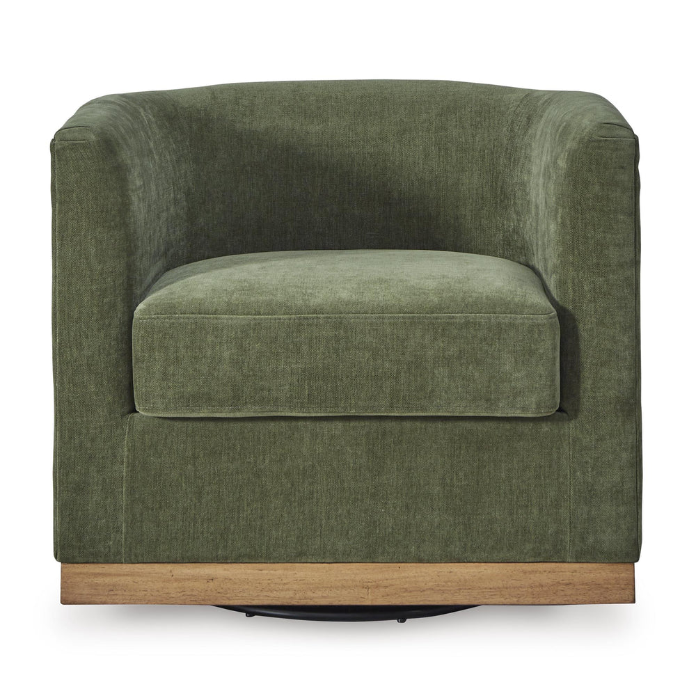  Signature Design by Ashley Jersonlow A3000696 Swivel Accent Chair IMAGE 2