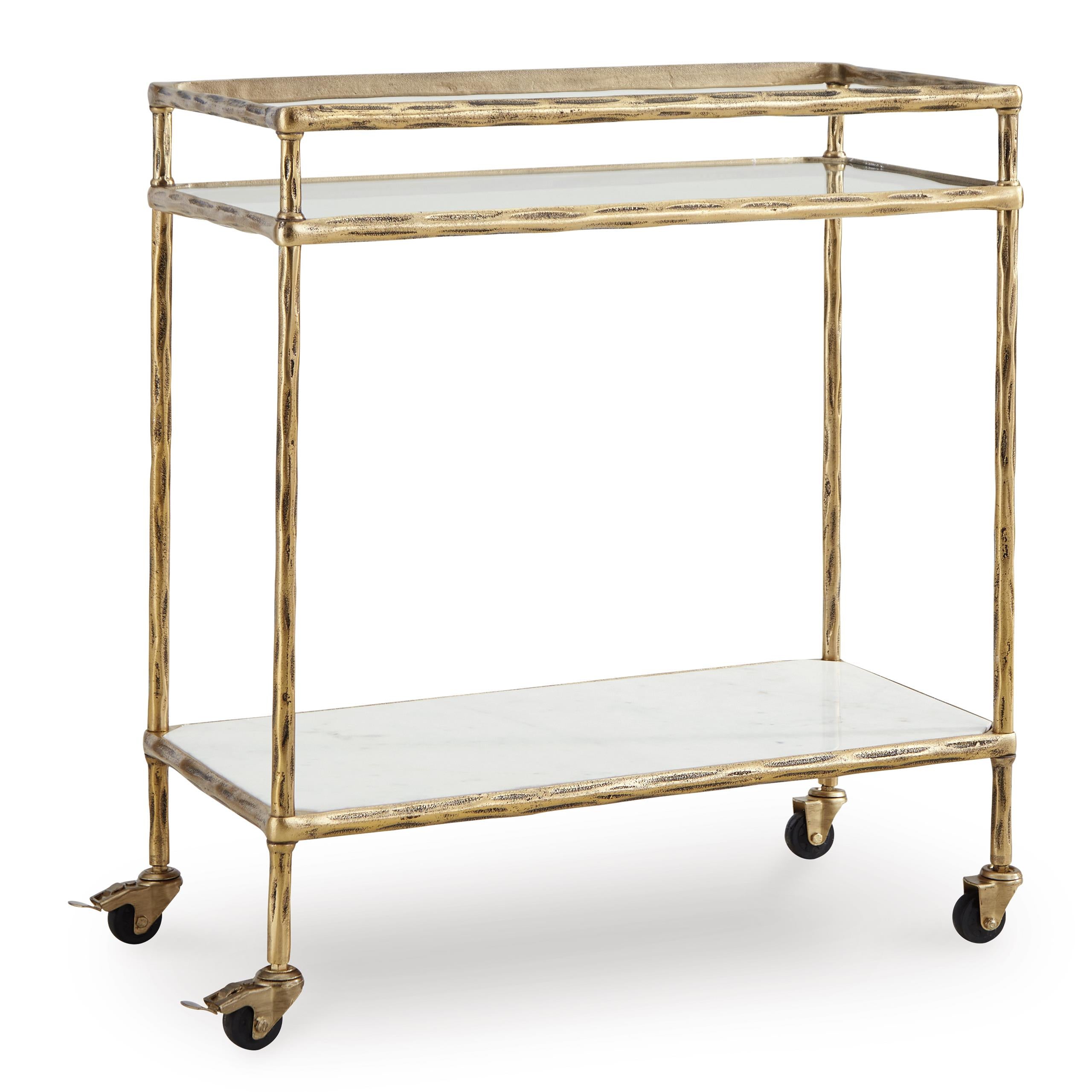  Signature Design by Ashley Plattfield A4000625 Bar Cart IMAGE 1