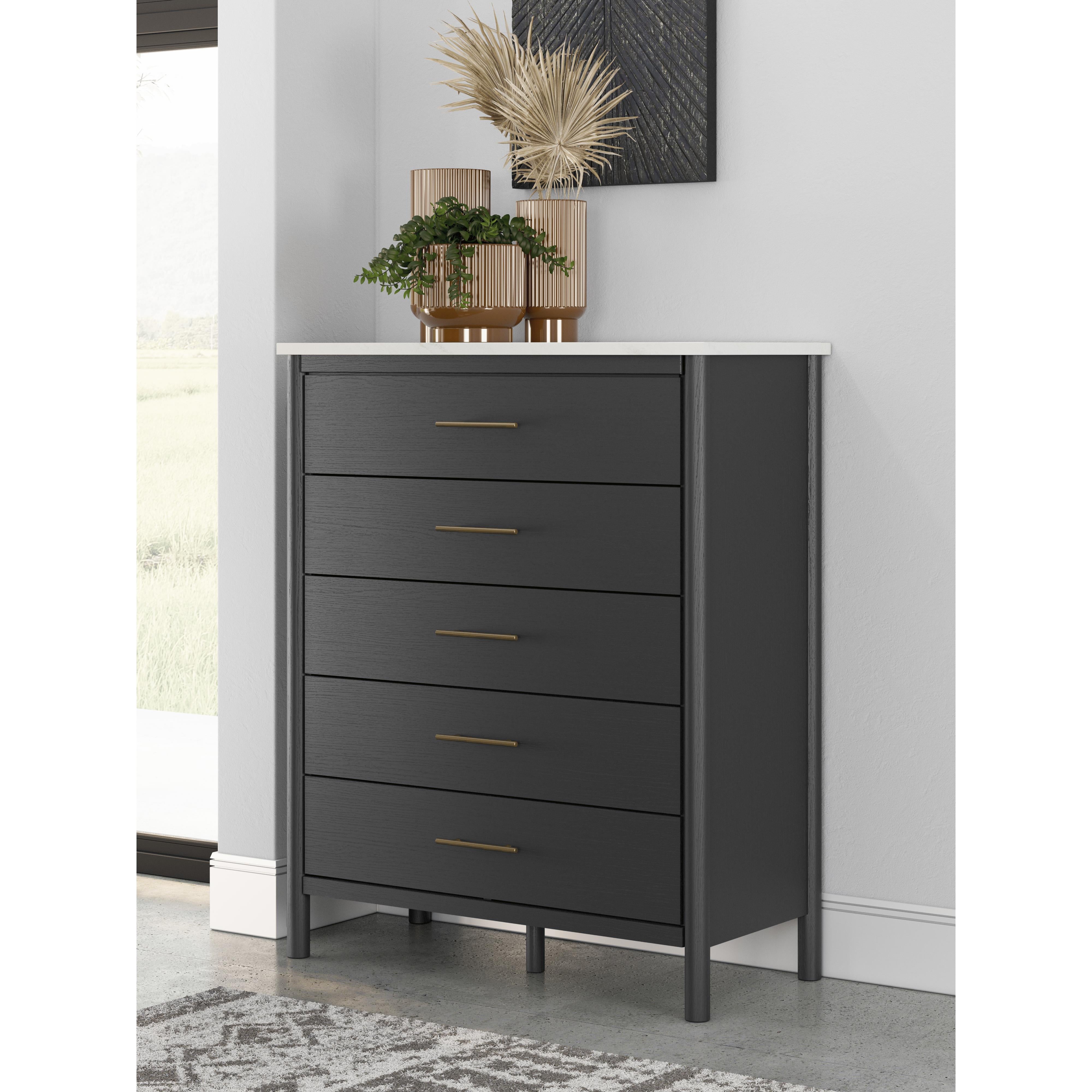  Signature Design by Ashley Cadmori B2616-345 Five Drawer Wide Chest IMAGE 7