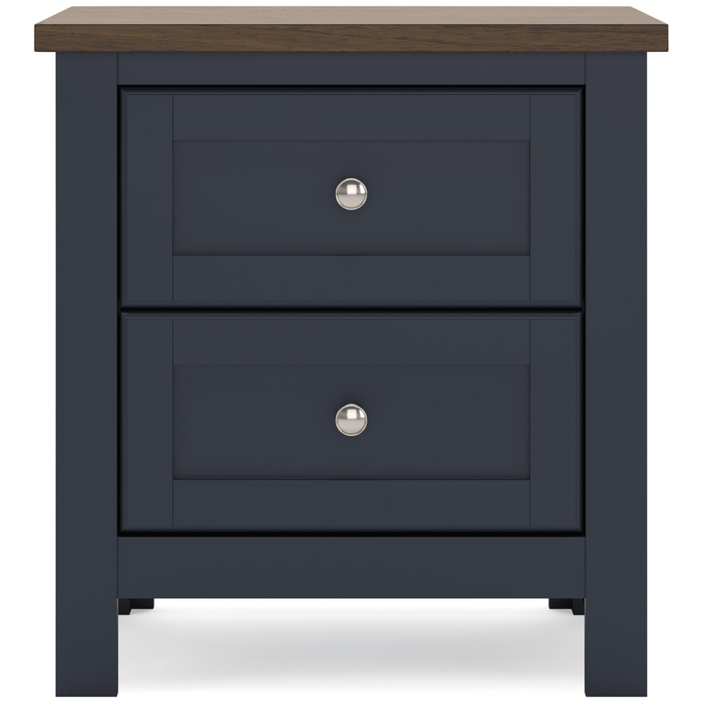  Signature Design by Ashley Landocken B414-92 Two Drawer Night Stand IMAGE 3