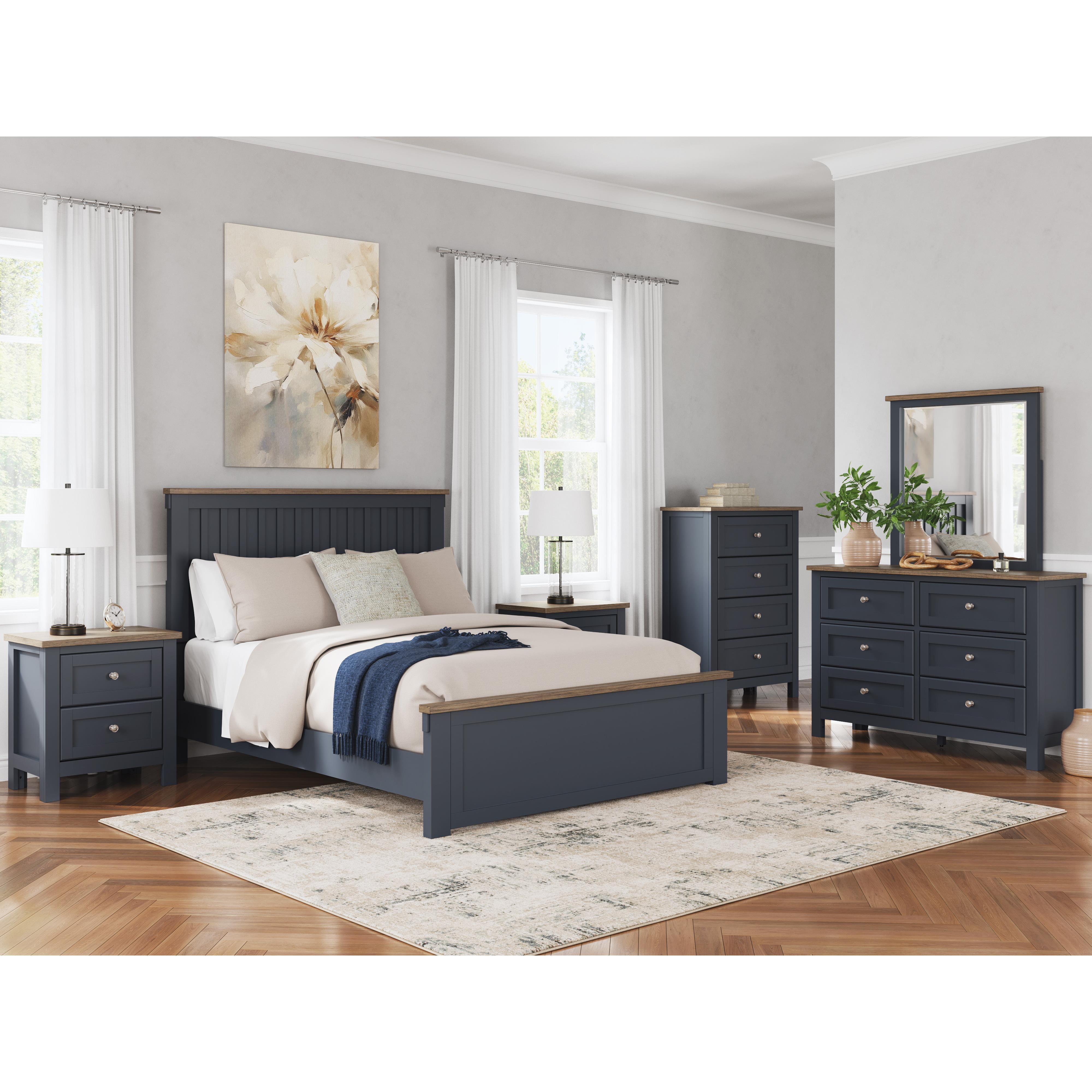  Signature Design by Ashley Landocken B414B1 Dresser and Mirror IMAGE 9